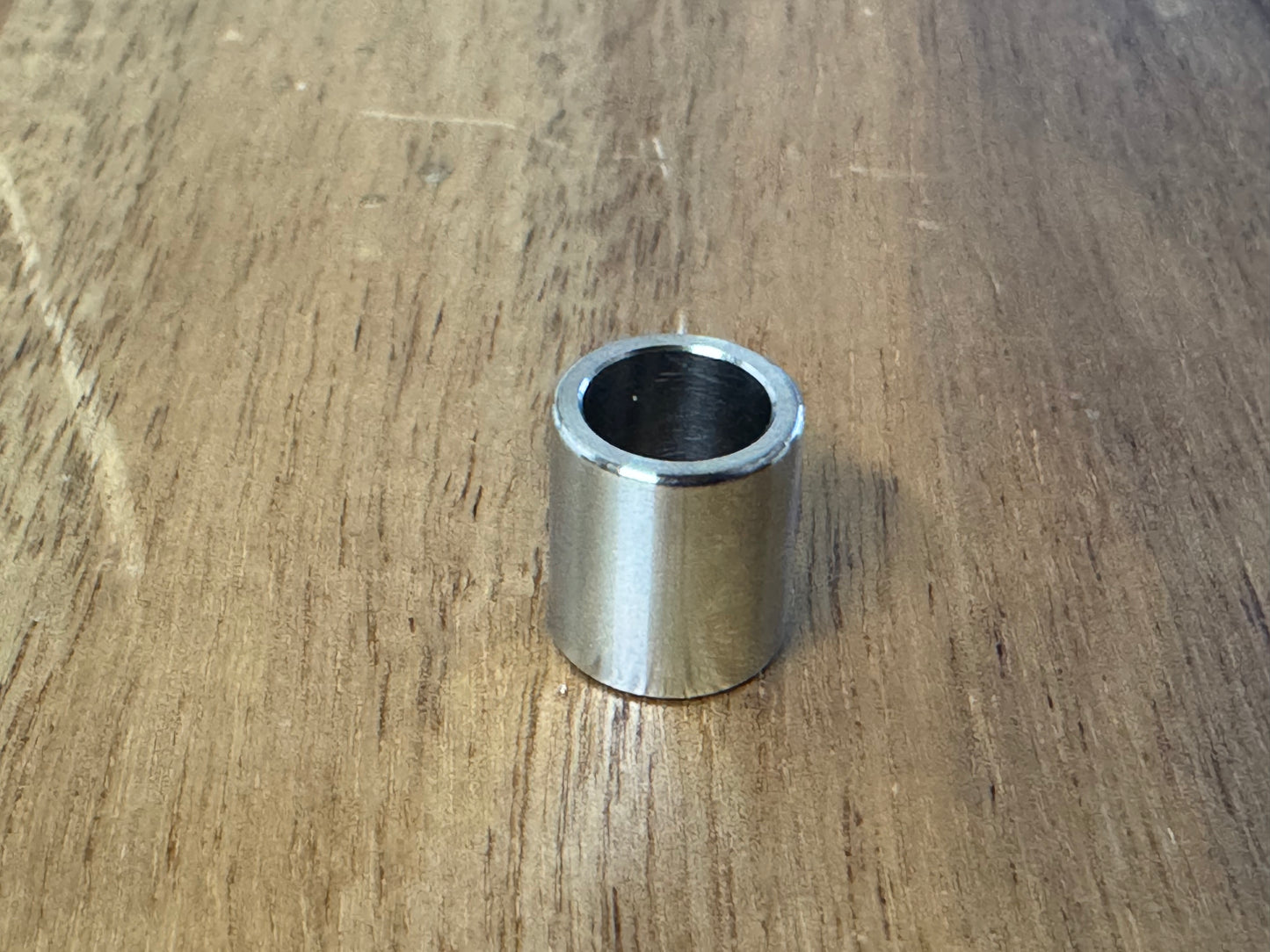 EXTSW .323” ID x .437" OD x 1/2” Thick 316 Stainless Spacer