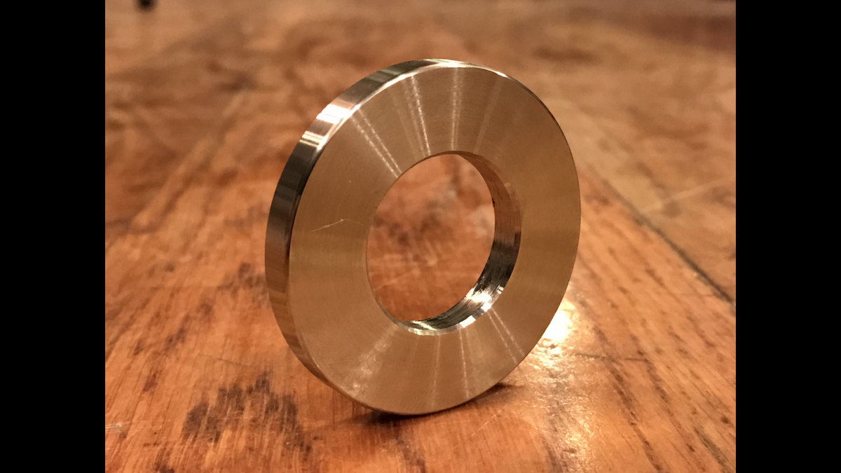 1" ID 316 stainless washer