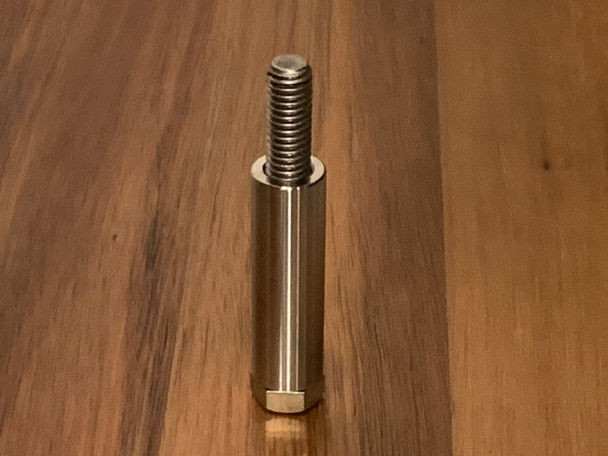 EXTSW .383”" ID x .615" OD x 2 1/2” thick 316 stainless Spacer