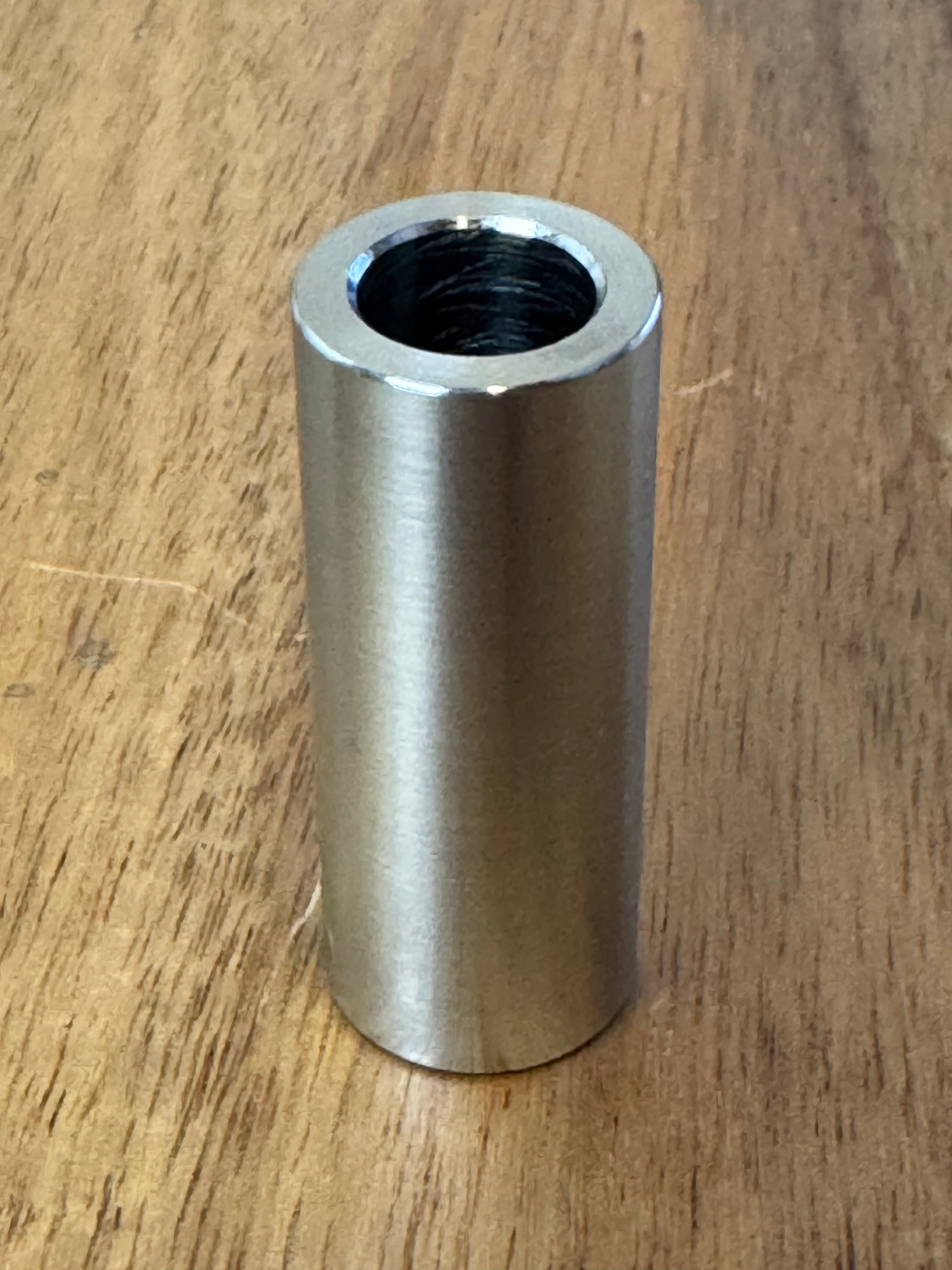 EXTSW 10.16 mm ID x 15.62 OD x 40 mm Long 316 Stainless Spacer