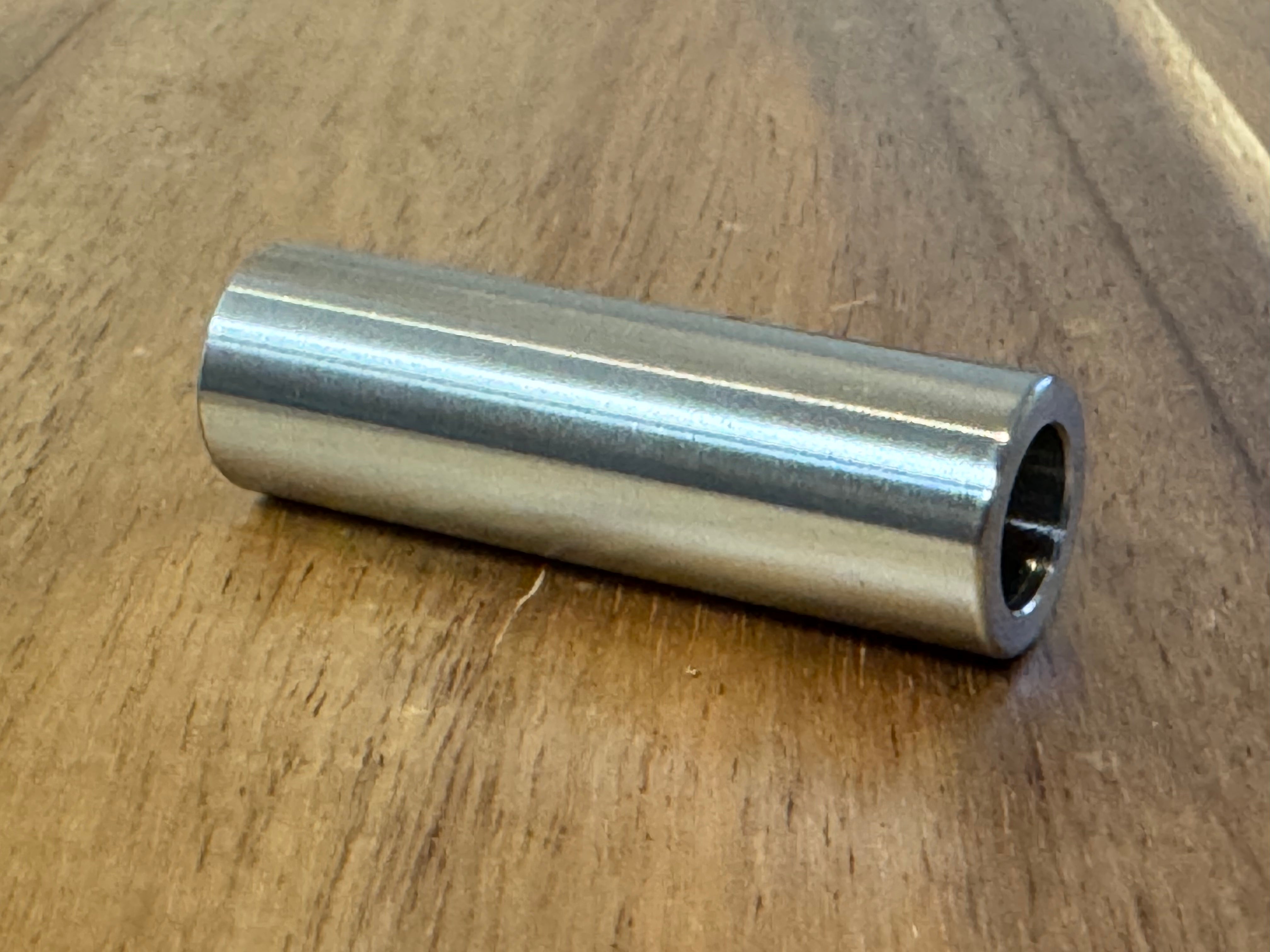 EXTSW 10.16 mm ID x 15.62 OD x 50 mm Long 316 Stainless Spacer