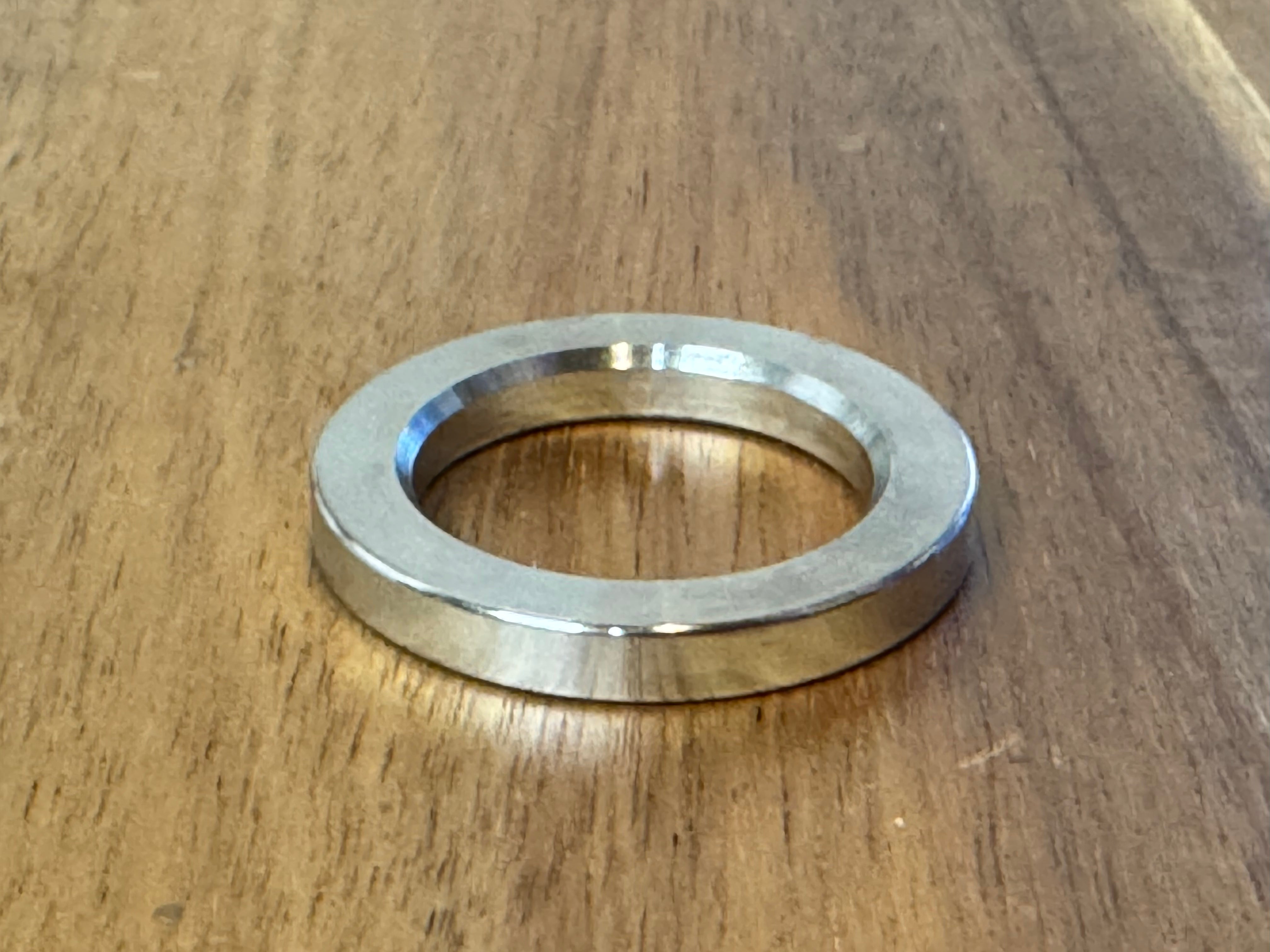 EXTSW 1.007" ID x 1.365" OD x 1/8” Thick 316 Stainless Washer