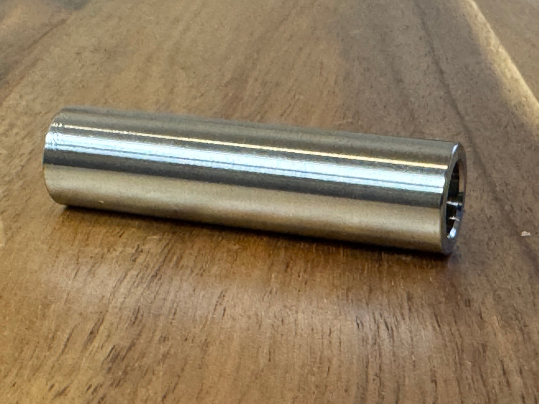 EXTSW 10.16 mm ID x 15.62 OD x 60 mm Long 316 Stainless Spacer
