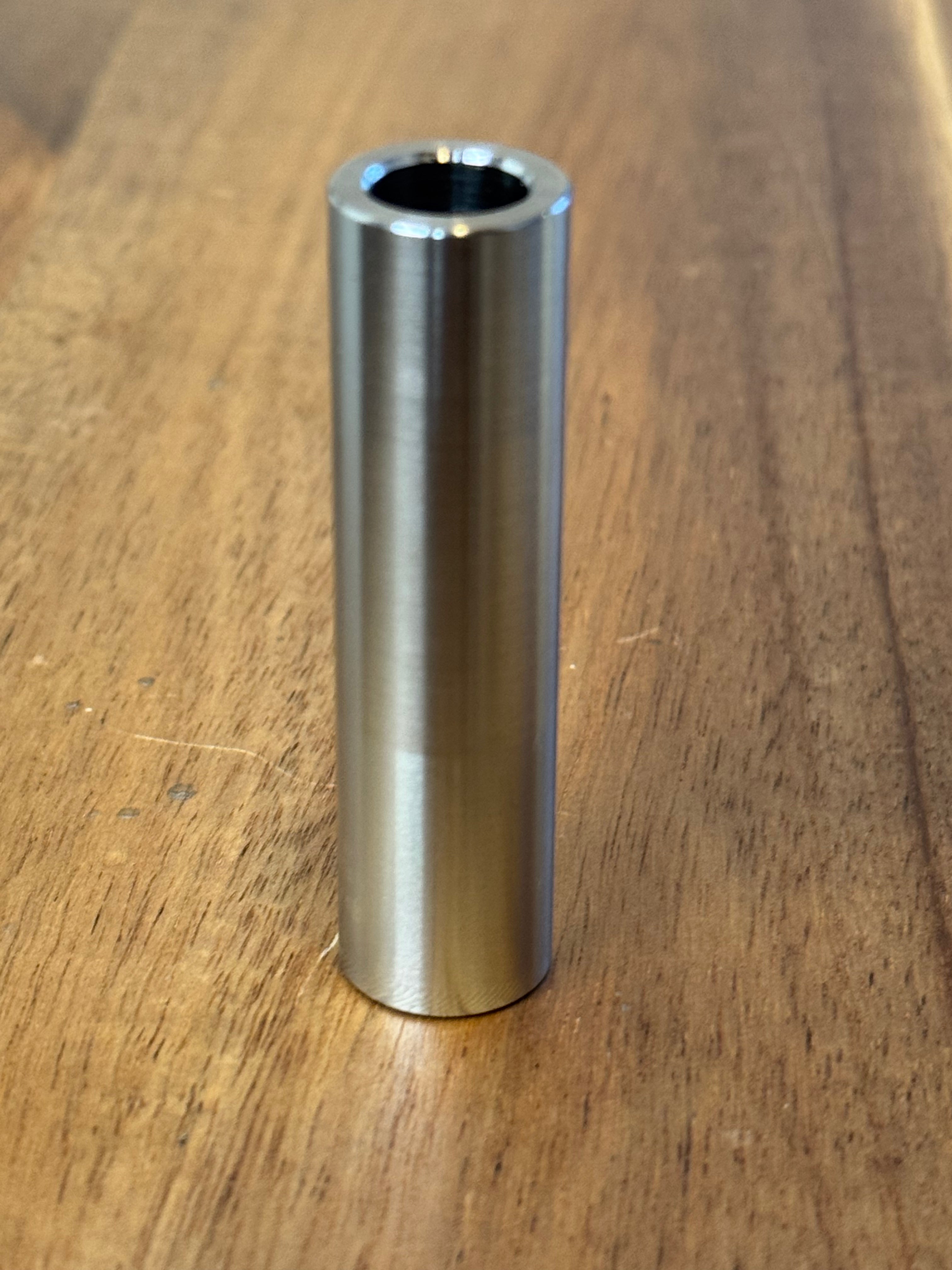 EXTSW 10.16 mm ID x 15.62 OD x 60 mm Long 316 Stainless Spacer