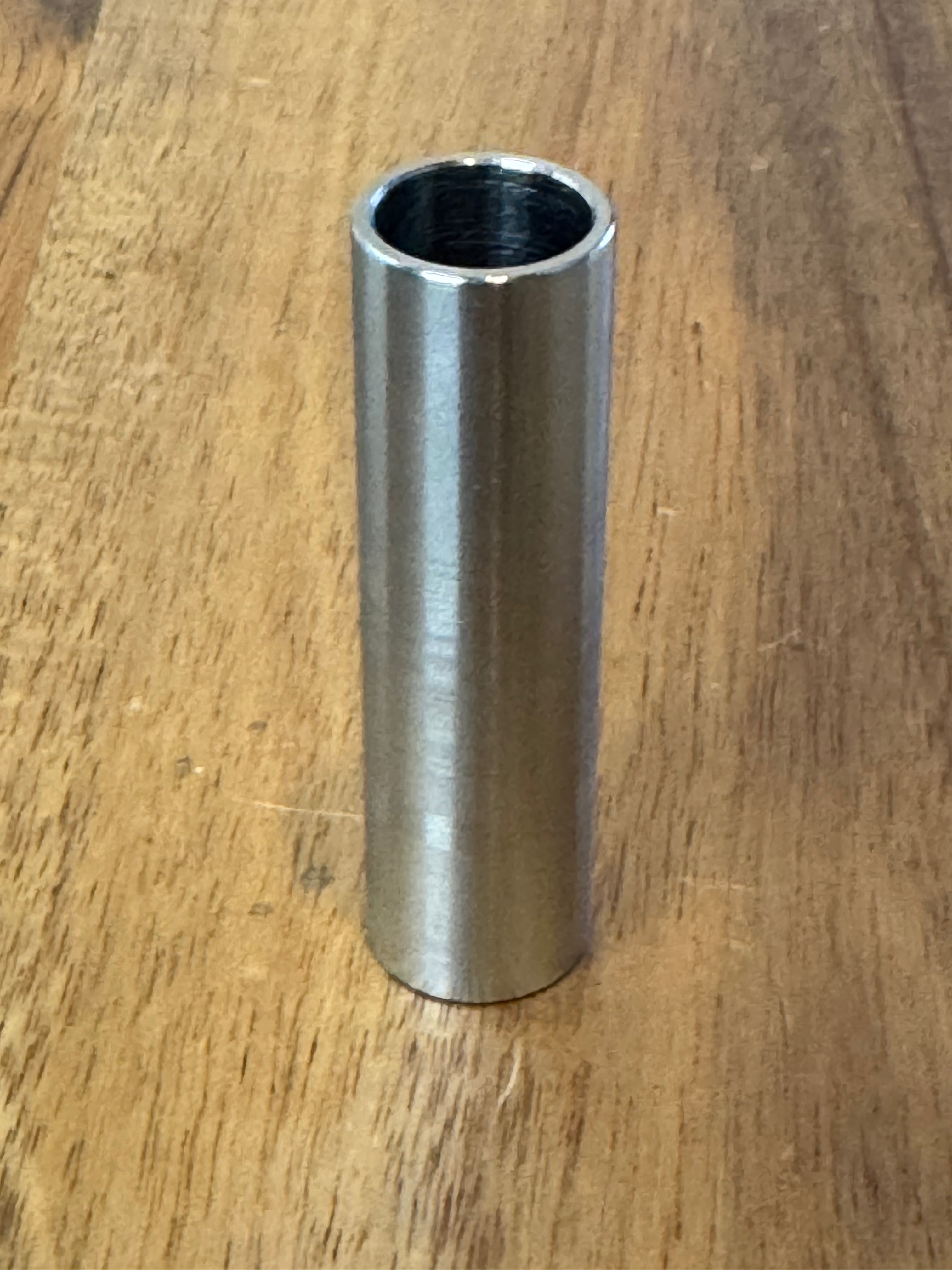EXTSW 12.18 mm ID x 17 mm OD x 60.12 mm thick 316 Stainless Spacer