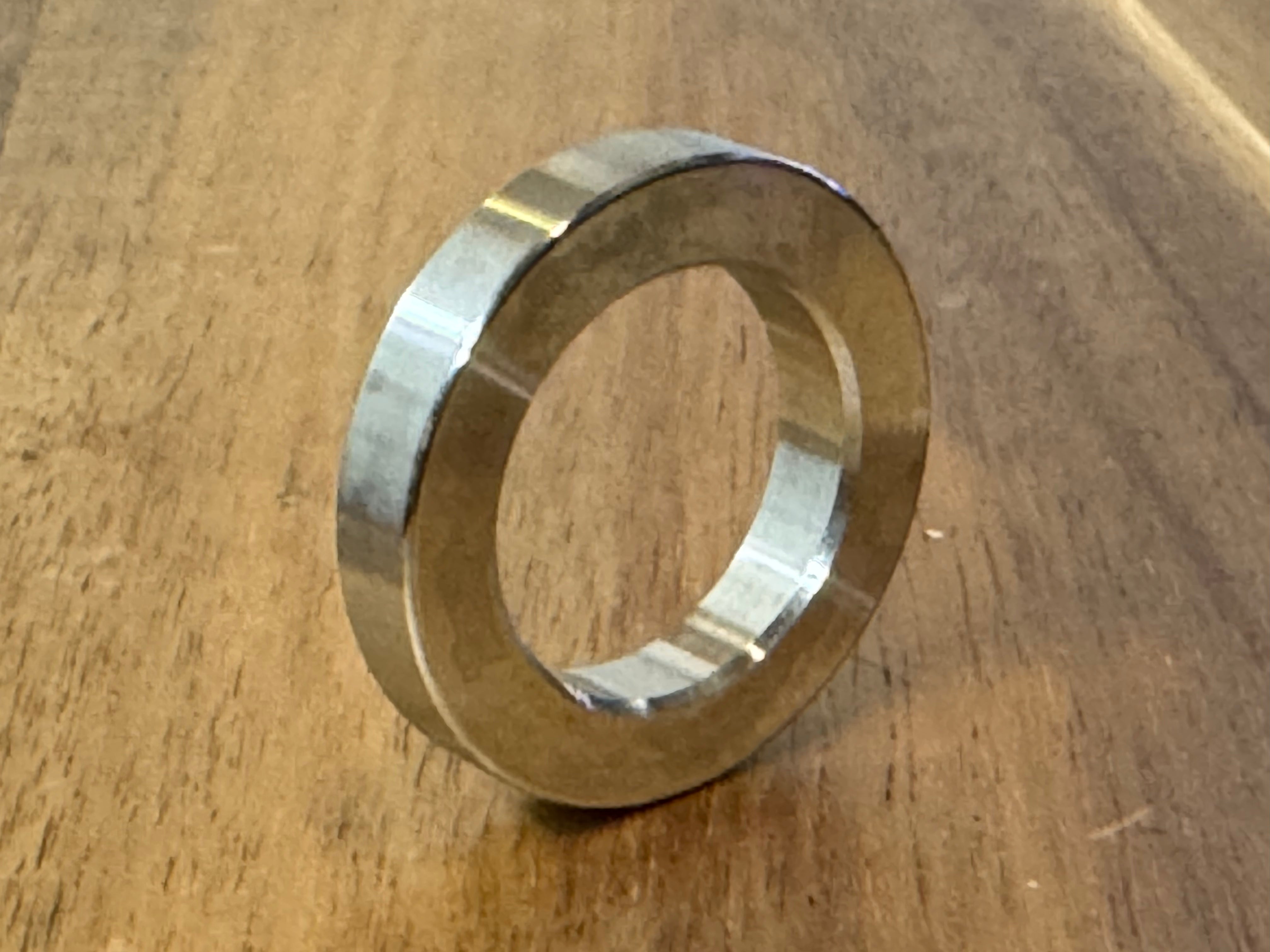 EXTSW 1.007" ID x 1.365" OD x 1/4” Thick 316 Stainless Washer