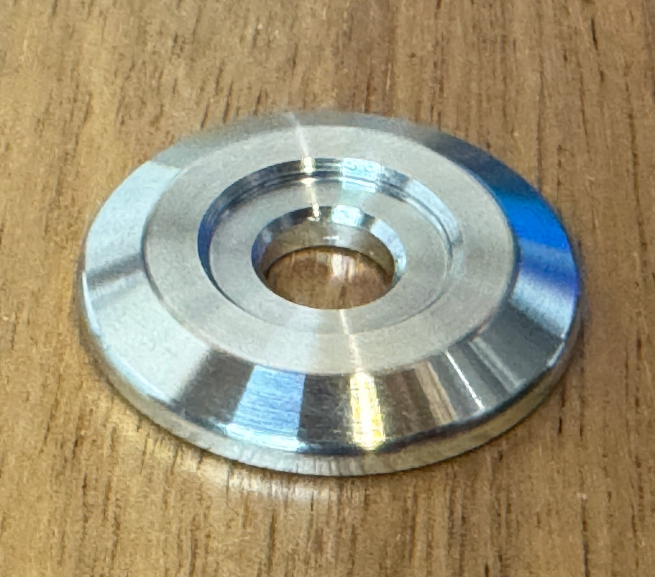 EXTSW BEVELED .323" ID x 1.240" OD x .170” Thick 316 Stainless washer, Fits #761-1017 Hex ARP Bolts