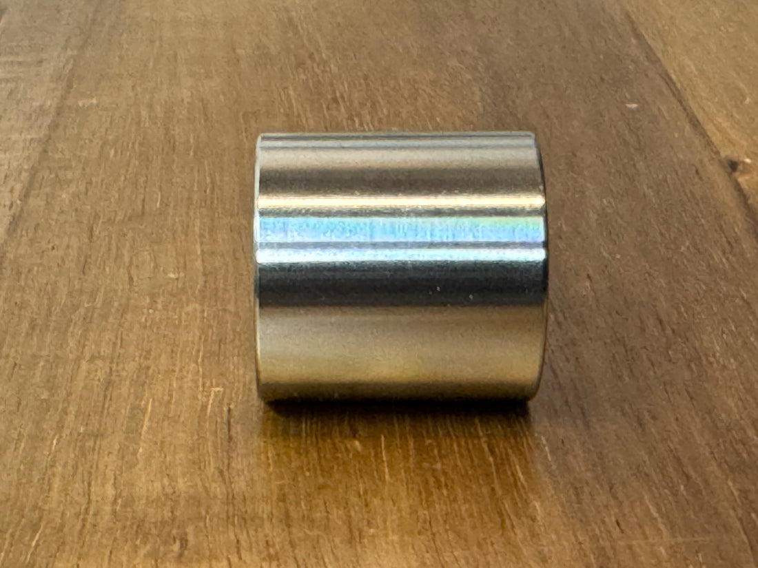 EXTSW  .632” ID x .990" OD x 1” thick 316 Stainless Spacer