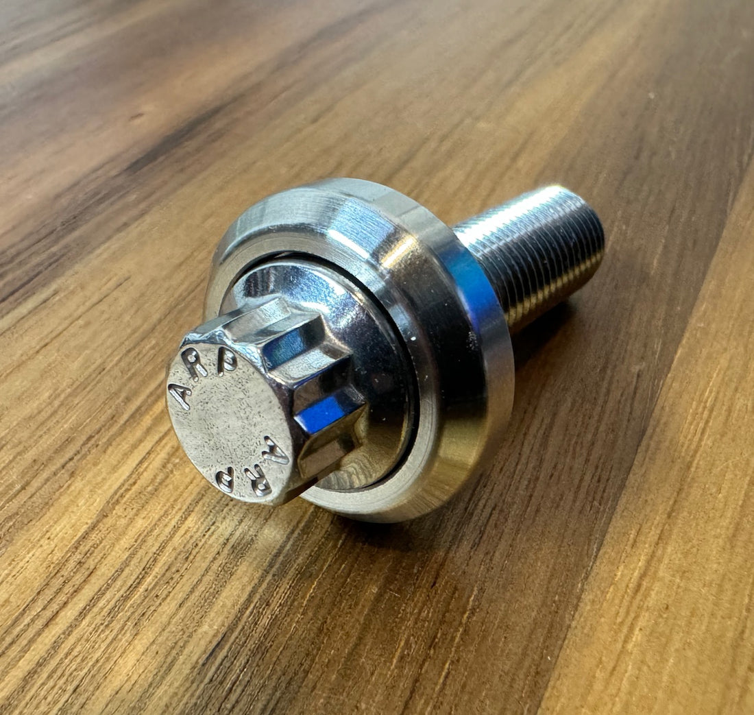 EXTSW BEVELED .443” ID x .990" OD x .250” Thick 316 Stainless washer, Fits #401-8306 ARP 12 pt Nut