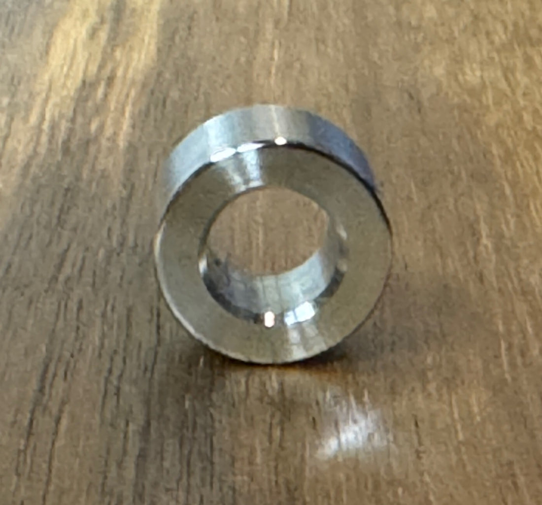 EXTSW .383” ID x .687" OD x .369" thick 316 Stainless Spacers