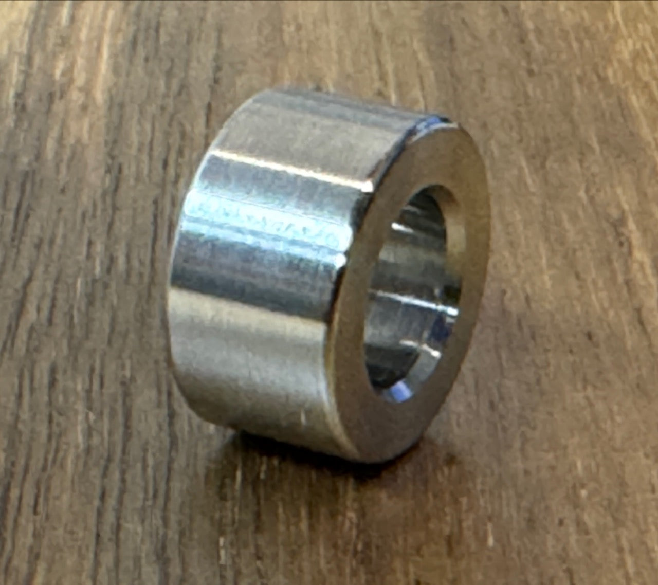 EXTSW .383” ID x .687" OD x .369" thick 316 Stainless Spacers