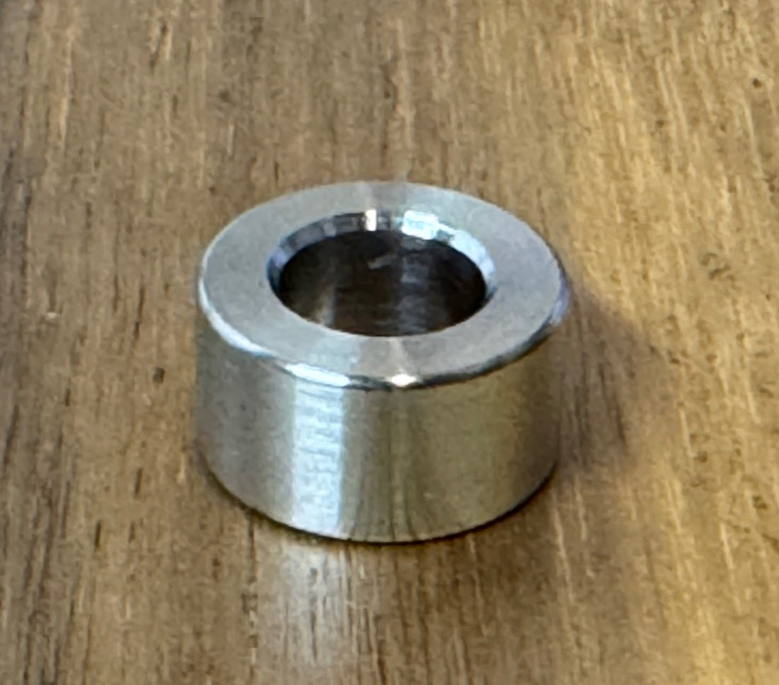 EXTSW .383” ID x .687" OD x .369" thick 316 Stainless Spacers