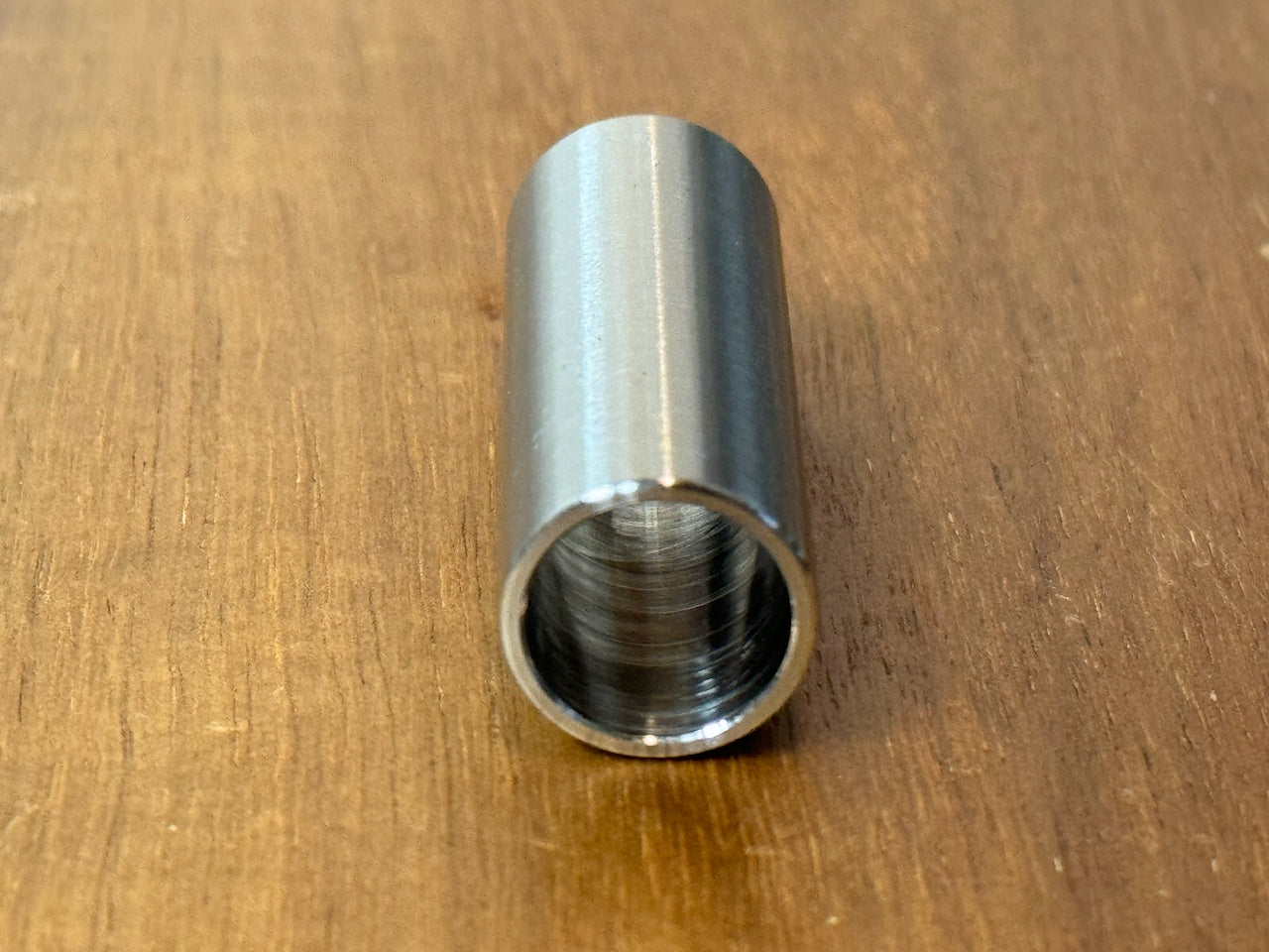 EXTSW .507” ID x .615" OD x 1 3/4” thick 316 Stainless Spacer