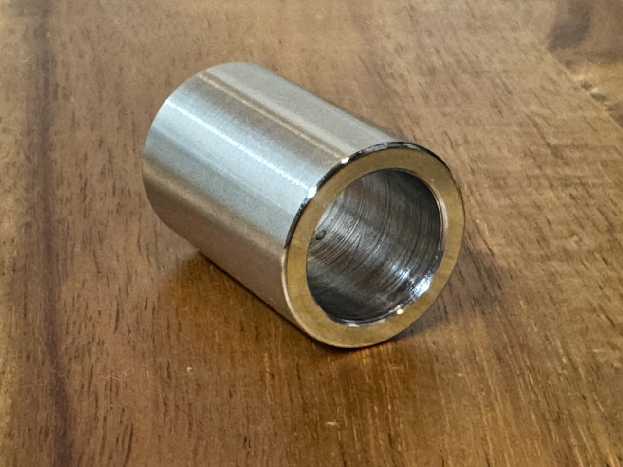 EXTSW .632” ID x .865" OD x 1 1/4” thick 316 Stainless Shaft Spacer
