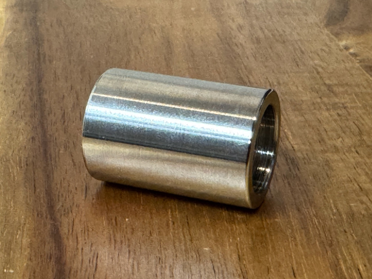 EXTSW .632” ID x .865" OD x 1 1/4” thick 316 Stainless Shaft Spacer