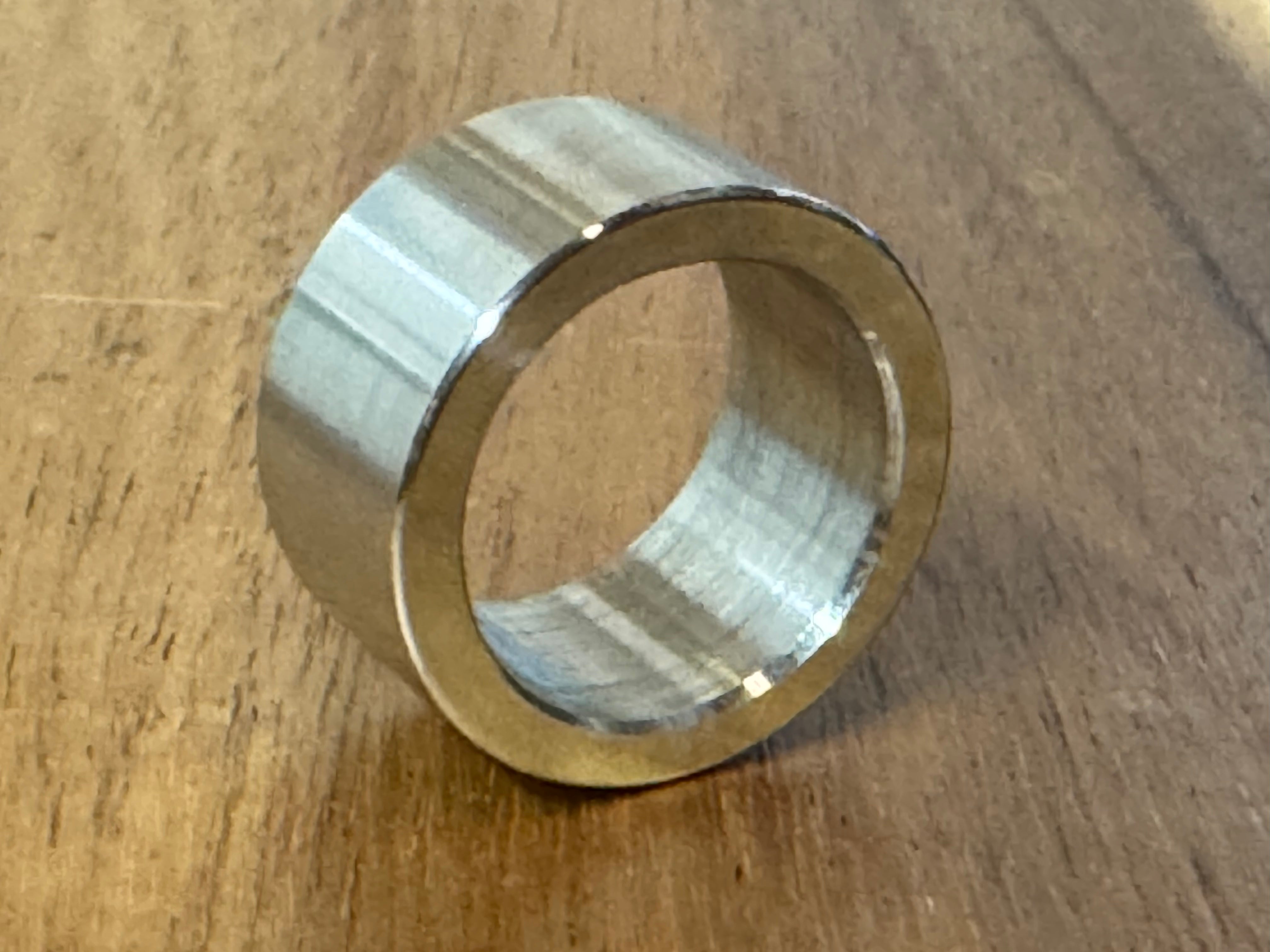 EXTSW 1.007" ID x 1.240 OD x 5/8” Thick 316 Stainless Spacer