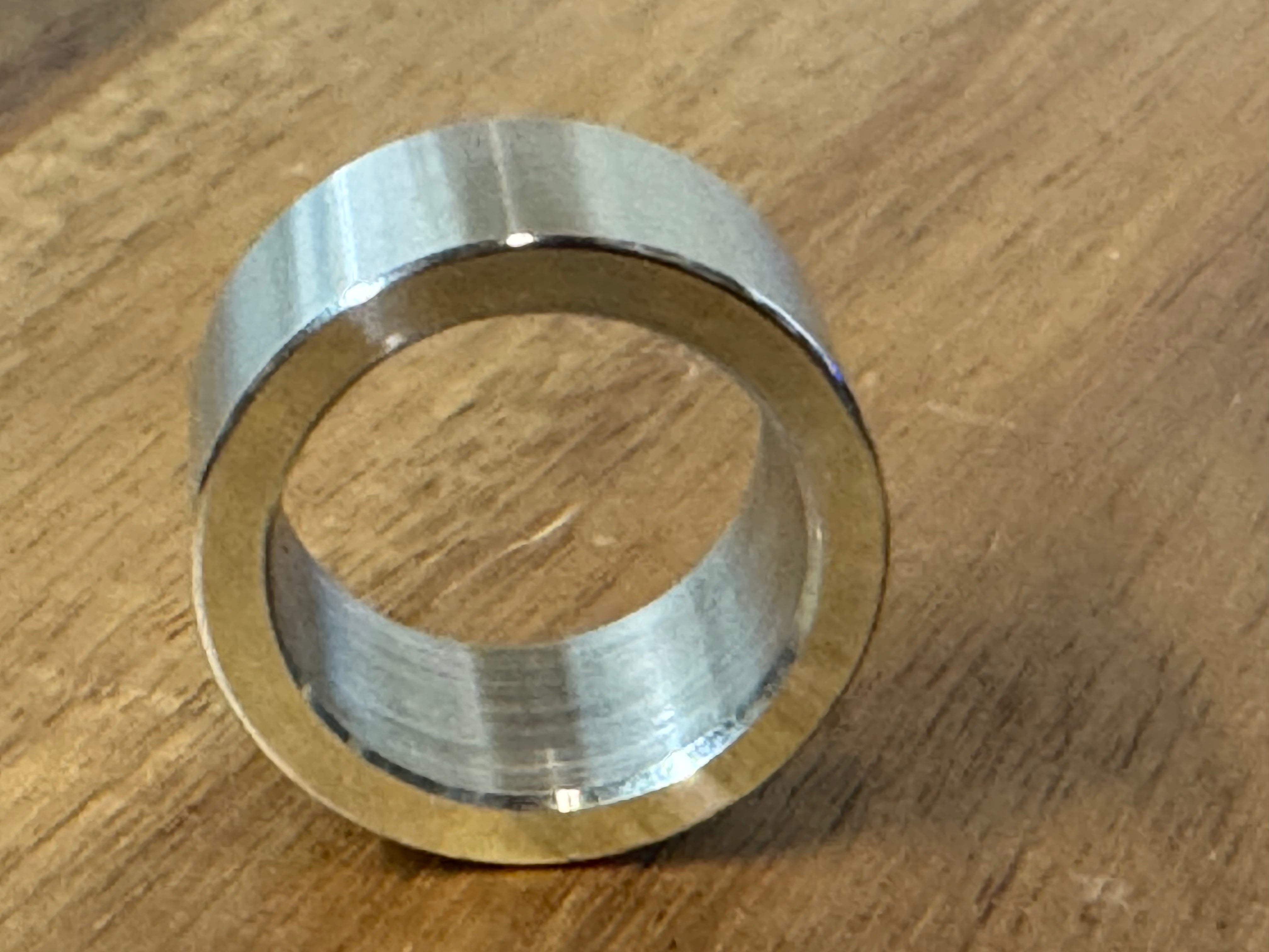 EXTSW 1.007” ID x 1.240" OD x 1/2” Thick 316 Stainless Spacer