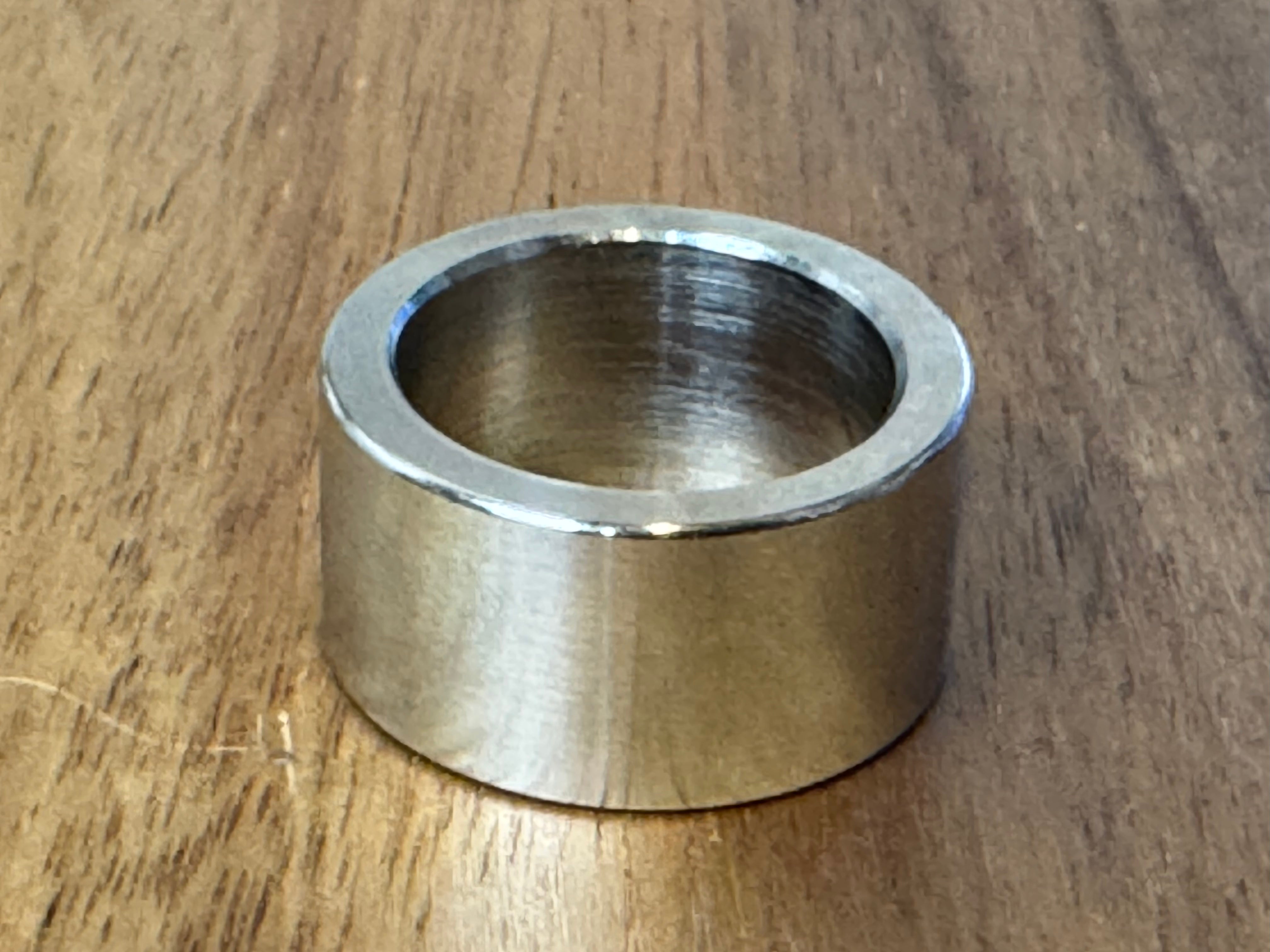 EXTSW 1.007" ID x 1.240 OD x 5/8” Thick 316 Stainless Spacer