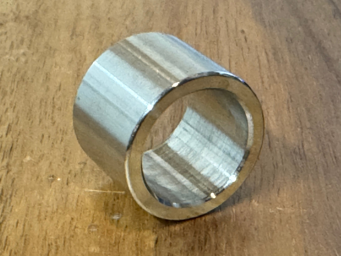 EXTSW 1.007” ID x 1.240" OD x 1/2” Thick 316 Stainless Spacer