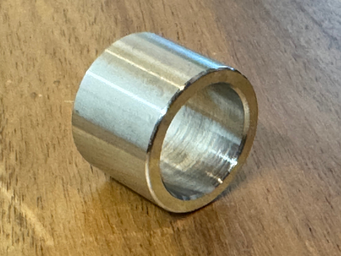 EXTSW 1.007” ID x 1.240" OD x 3/4” Thick 316 Stainless Spacer