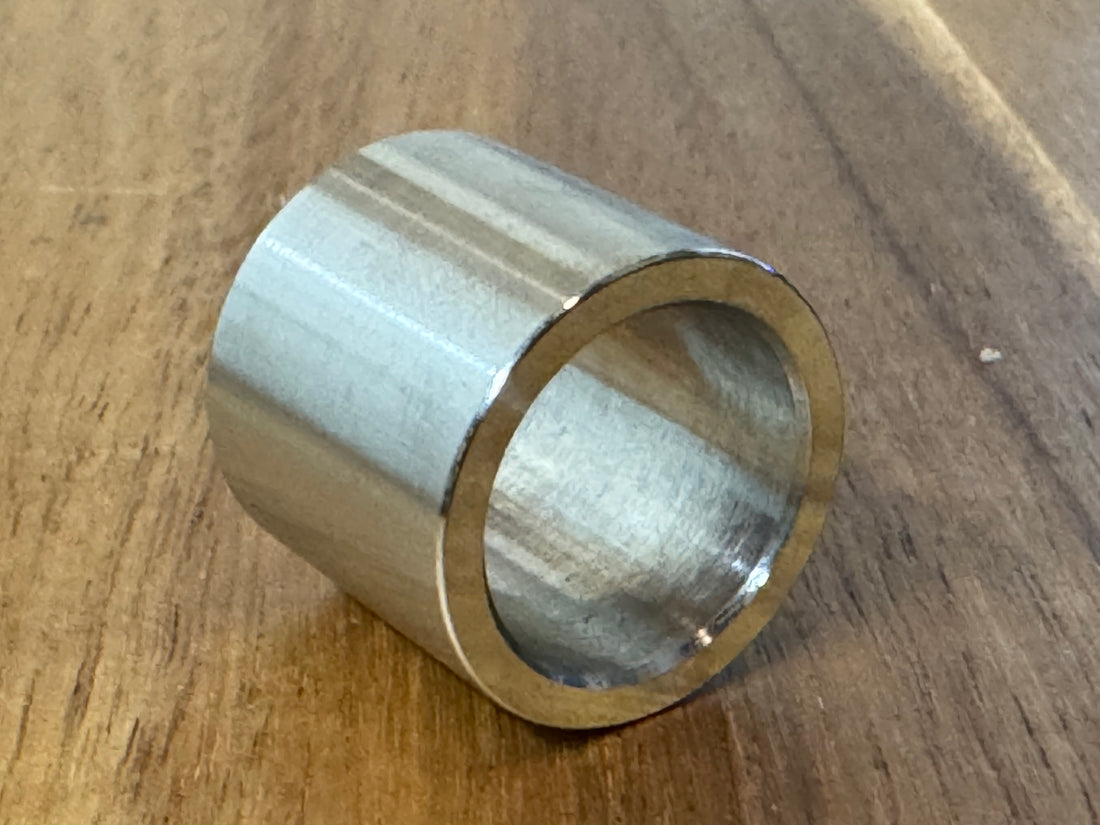 EXTSW 1.007" ID x 1.240 OD x 7/8” Thick 316 Stainless Spacer