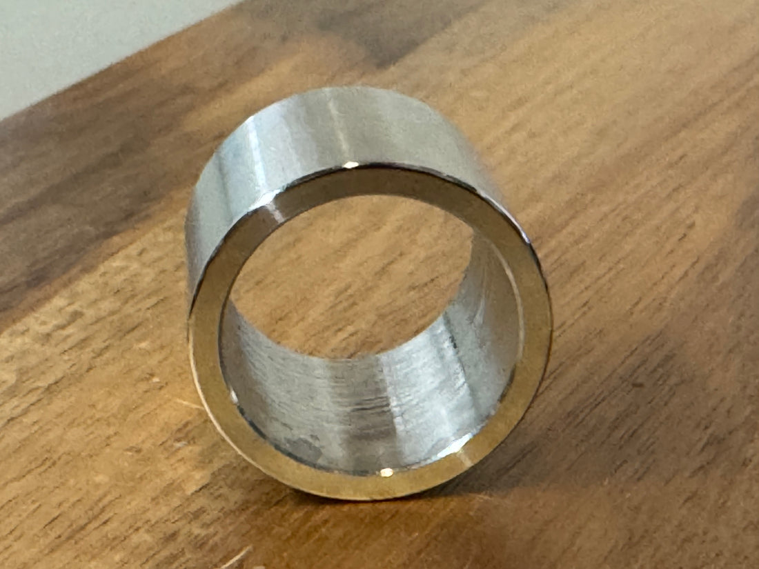 EXTSW 1.007” ID x 1.240" OD x 1” Thick 316 Stainless Spacer