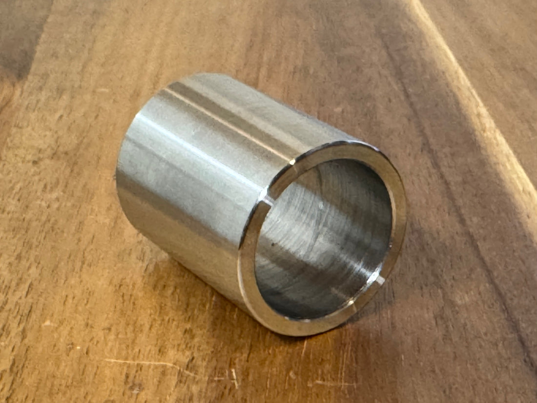 EXTSW 1.007” ID x 1.240" OD x 1 1/4” Thick 316 Stainless Spacer