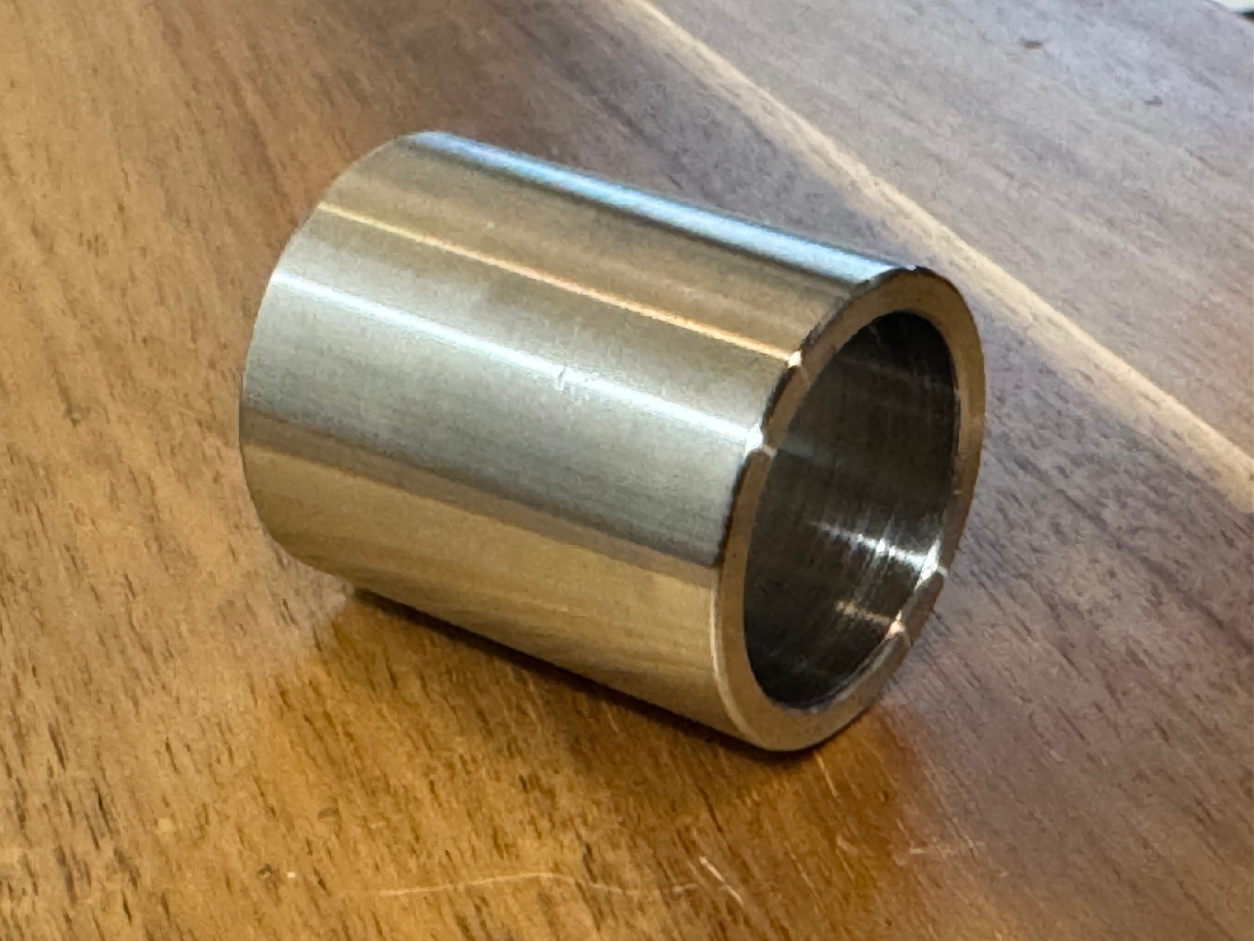 EXTSW 1.007” ID x 1.240" OD x 1 1/4” Thick 316 Stainless Spacer