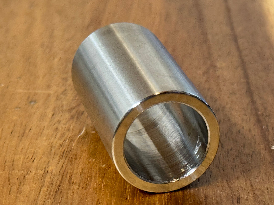 EXTSW 1.007” ID x 1.240 OD x 1 1/2” Thick 316 Stainless Spacer