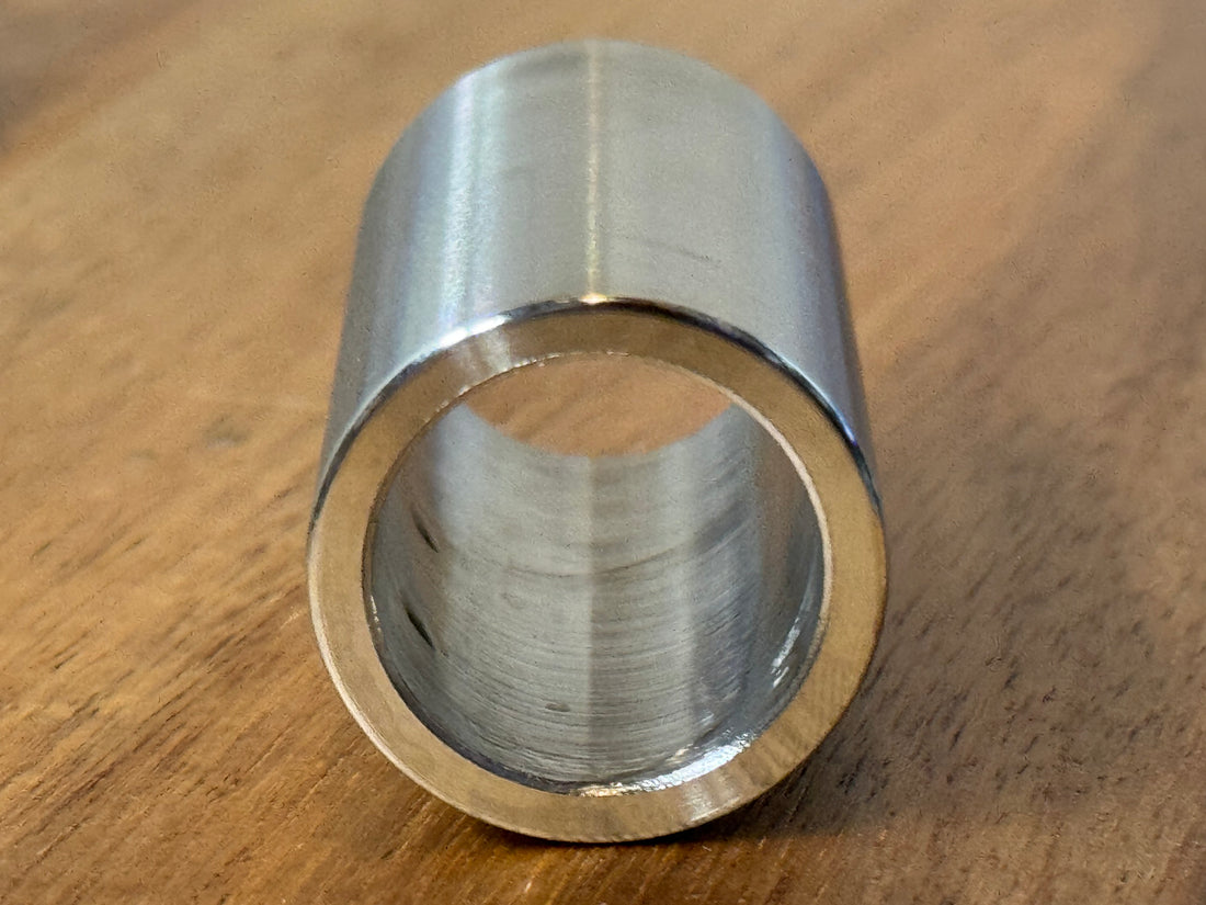 EXTSW 1.007" ID x 1.240 OD x 1 3/4” Thick 316 Stainless Spacer