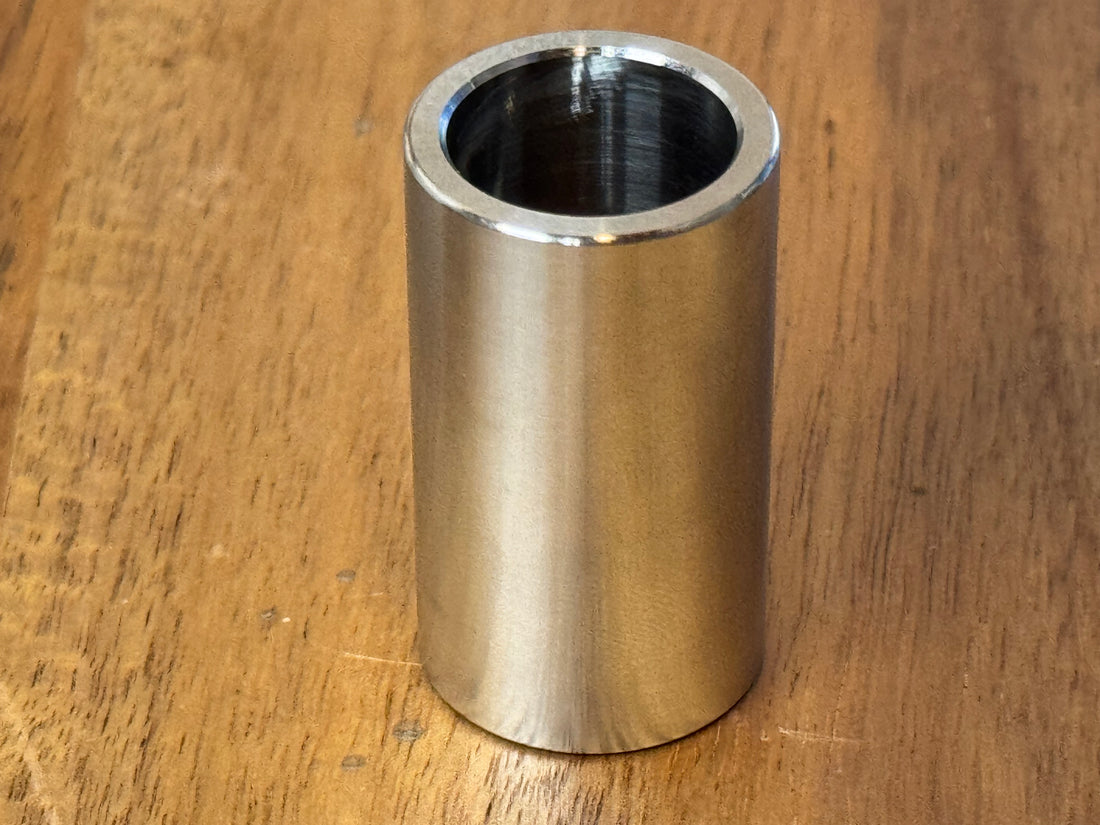 EXTSW 1.007” ID x 1.240 OD x 1 1/2” Thick 316 Stainless Spacer