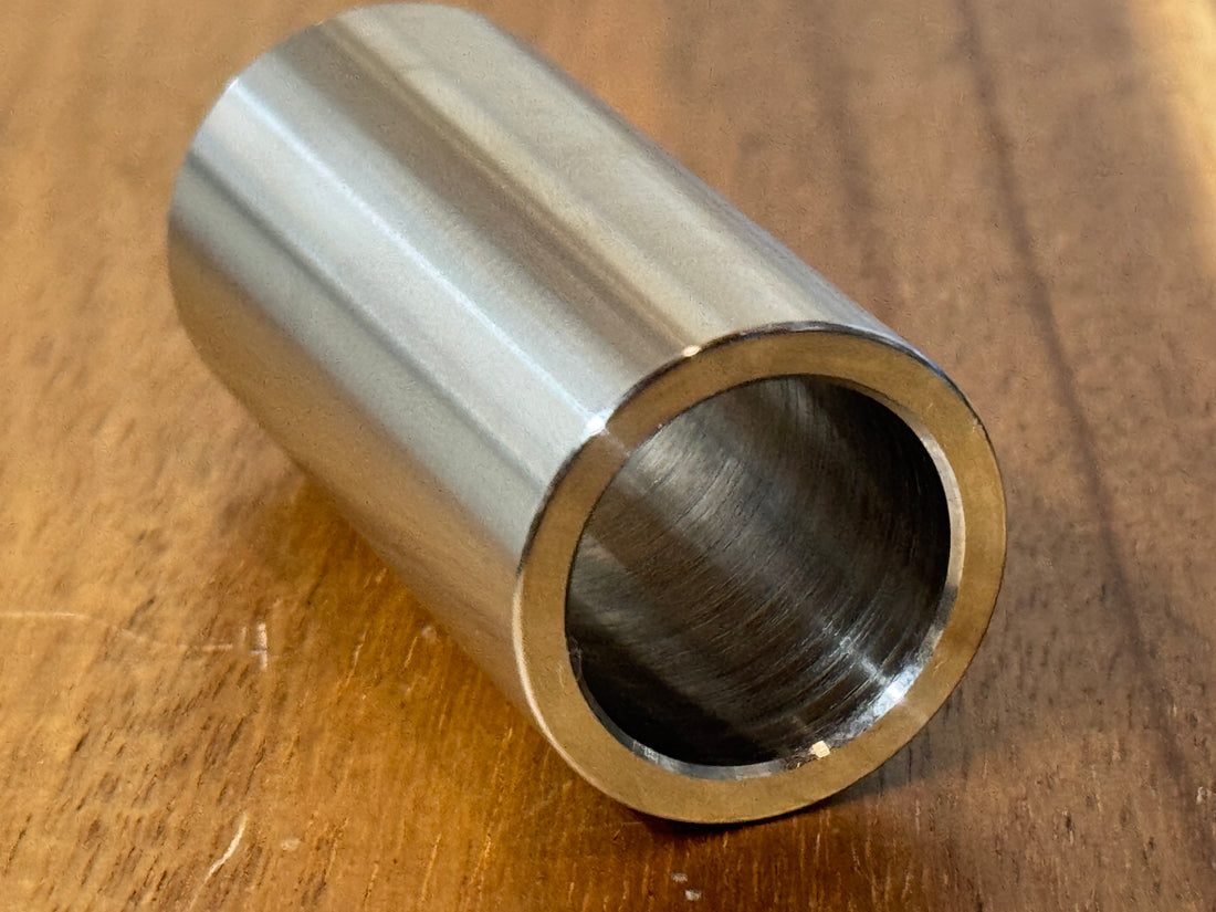 EXTSW 1.007” ID x 1.240 OD x 2” Thick 316 Stainless Shaft Spacer