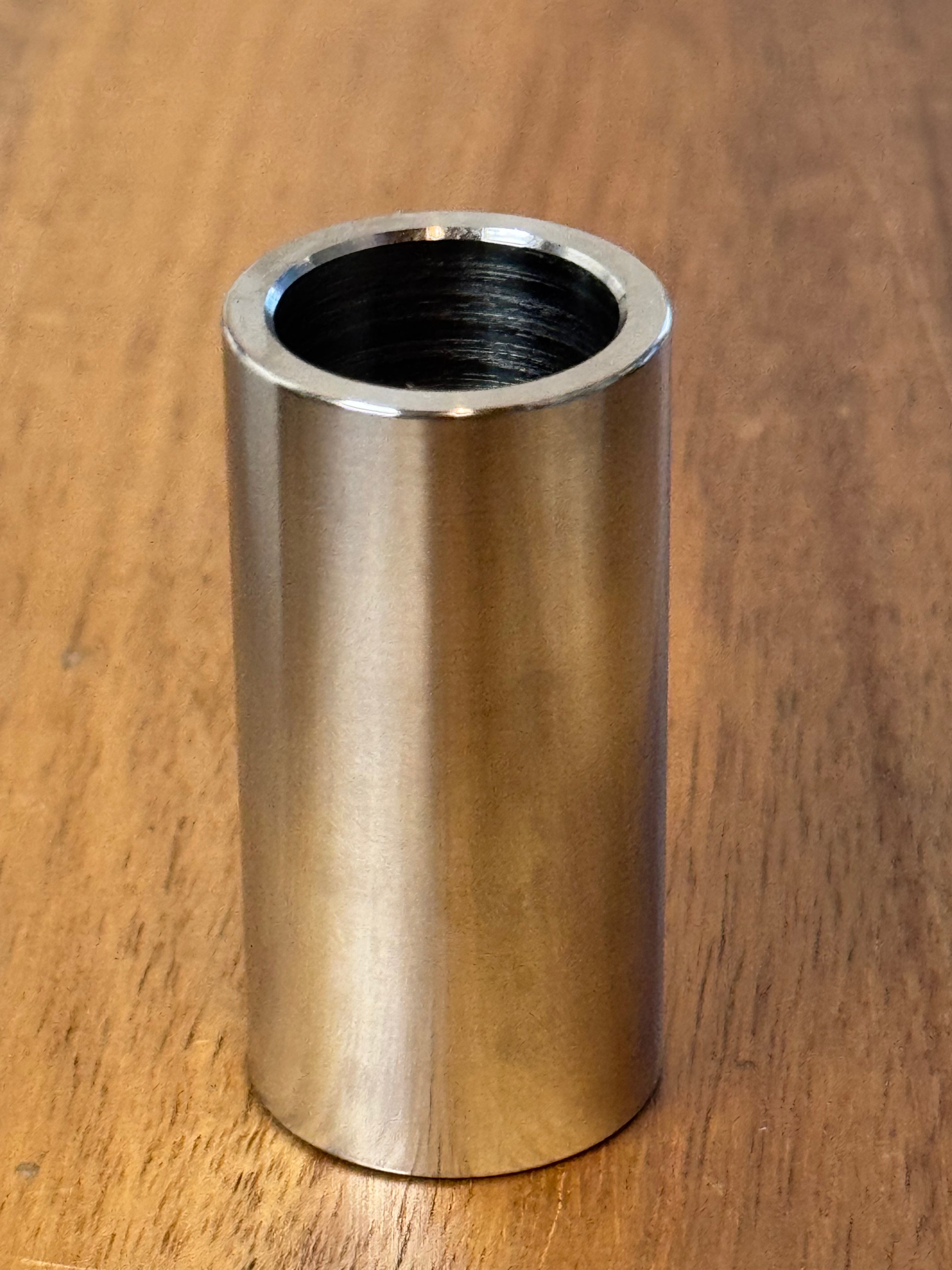 EXTSW 1.007” ID x 1.240 OD x 2” Thick 316 Stainless Shaft Spacer