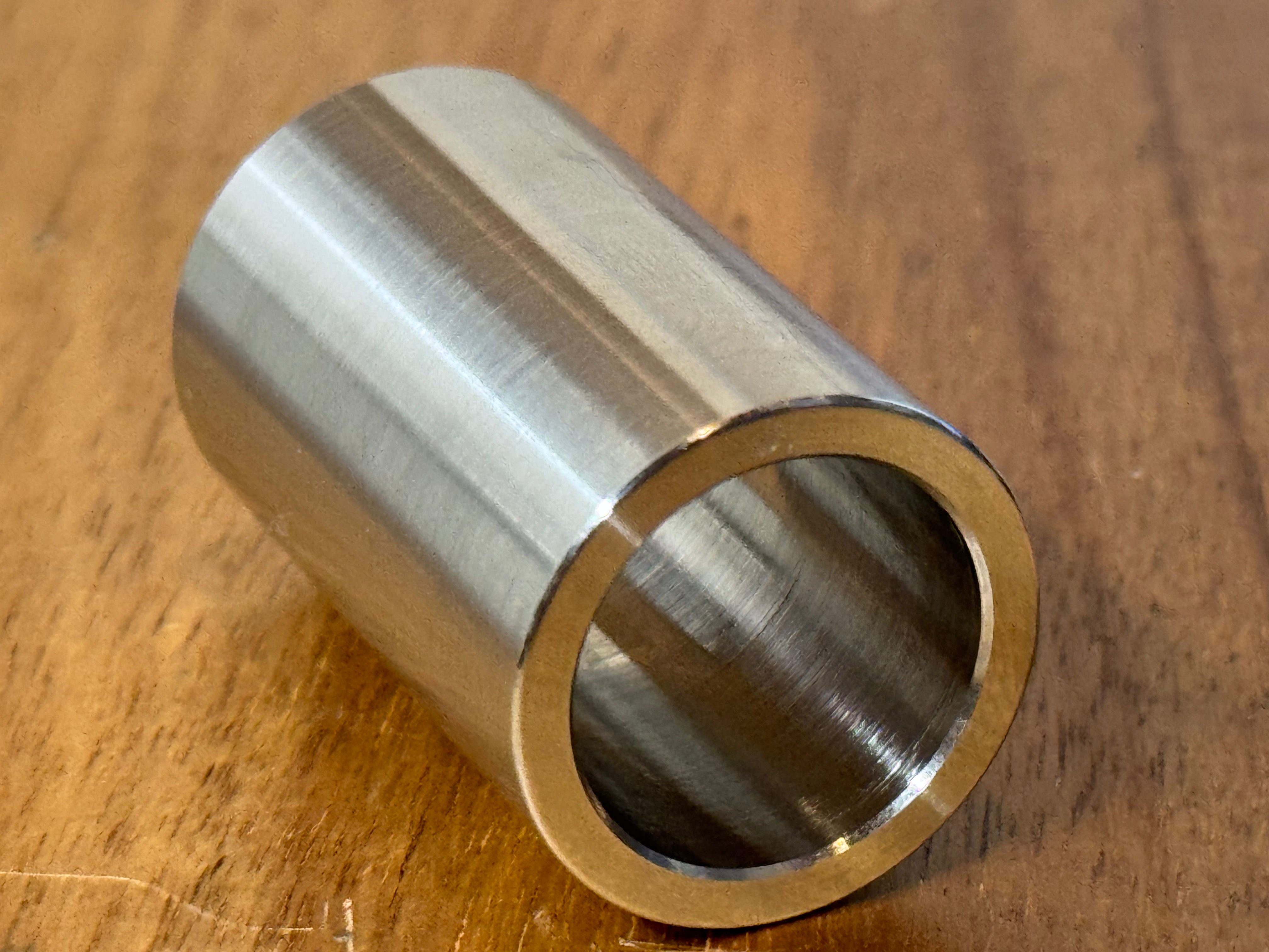 EXTSW 1.007" ID x 1.240 OD x 2 1/4” Thick 316 Stainless Spacer
