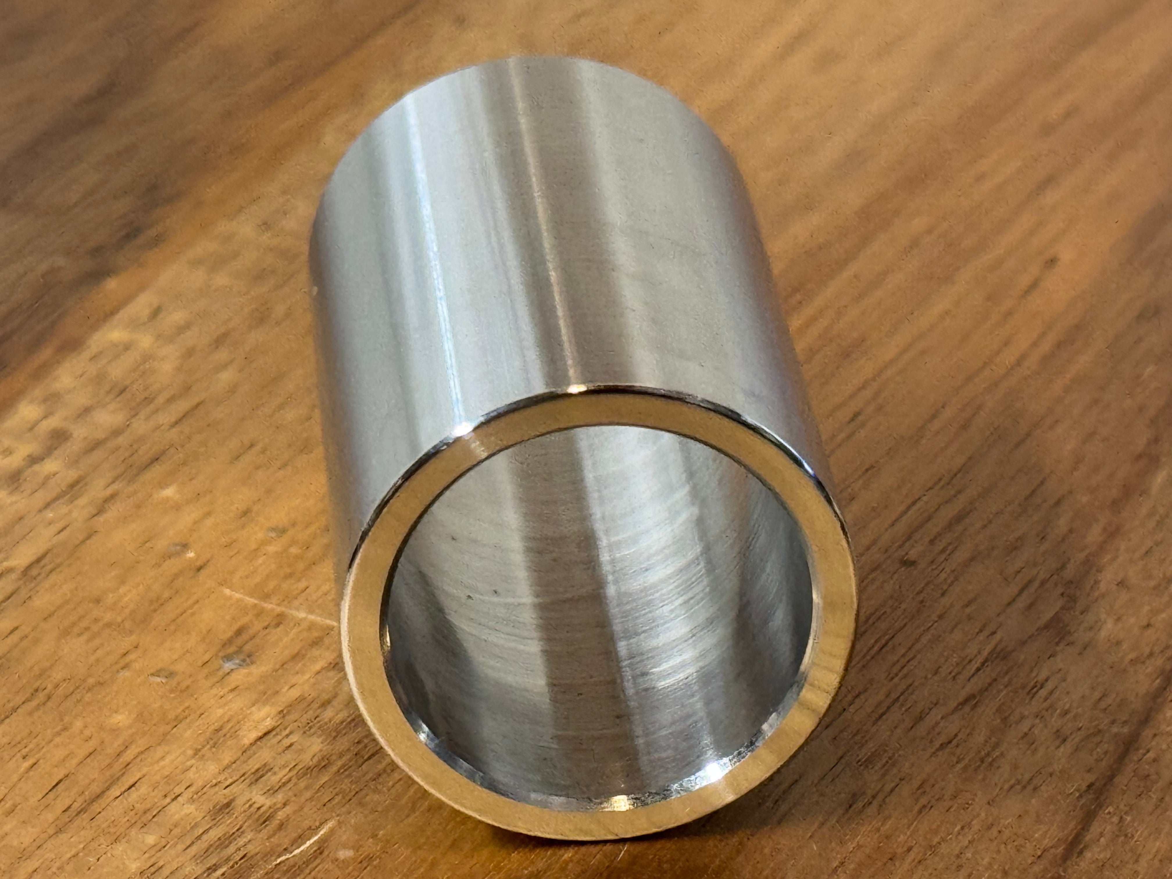 EXTSW 1.007" ID x 1.240 OD x 2 3/4” Thick 316 Stainless Spacer
