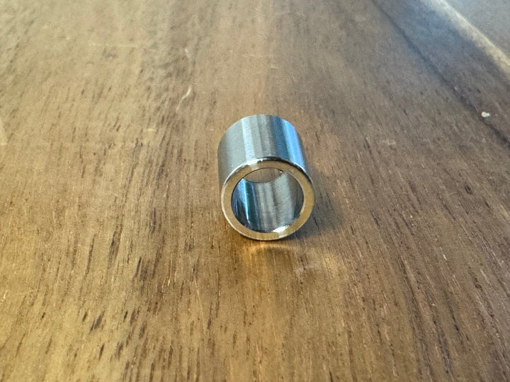 EXTSW .323” ID x .437" OD x 1/2” Thick 316 Stainless Spacer
