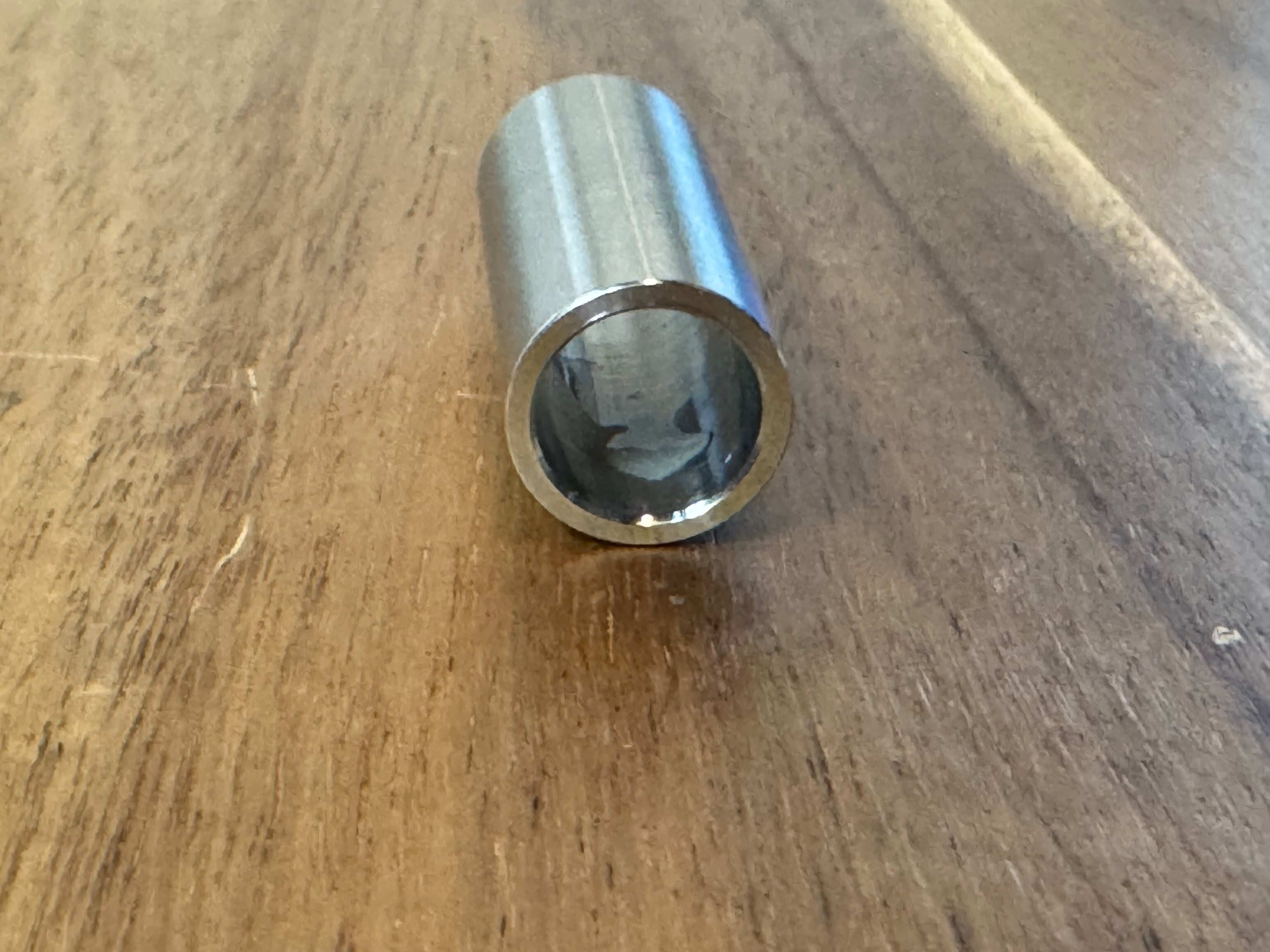 EXTSW .443” ID x .563" OD x 1 7/16” Thick 316 Stainless Spacer