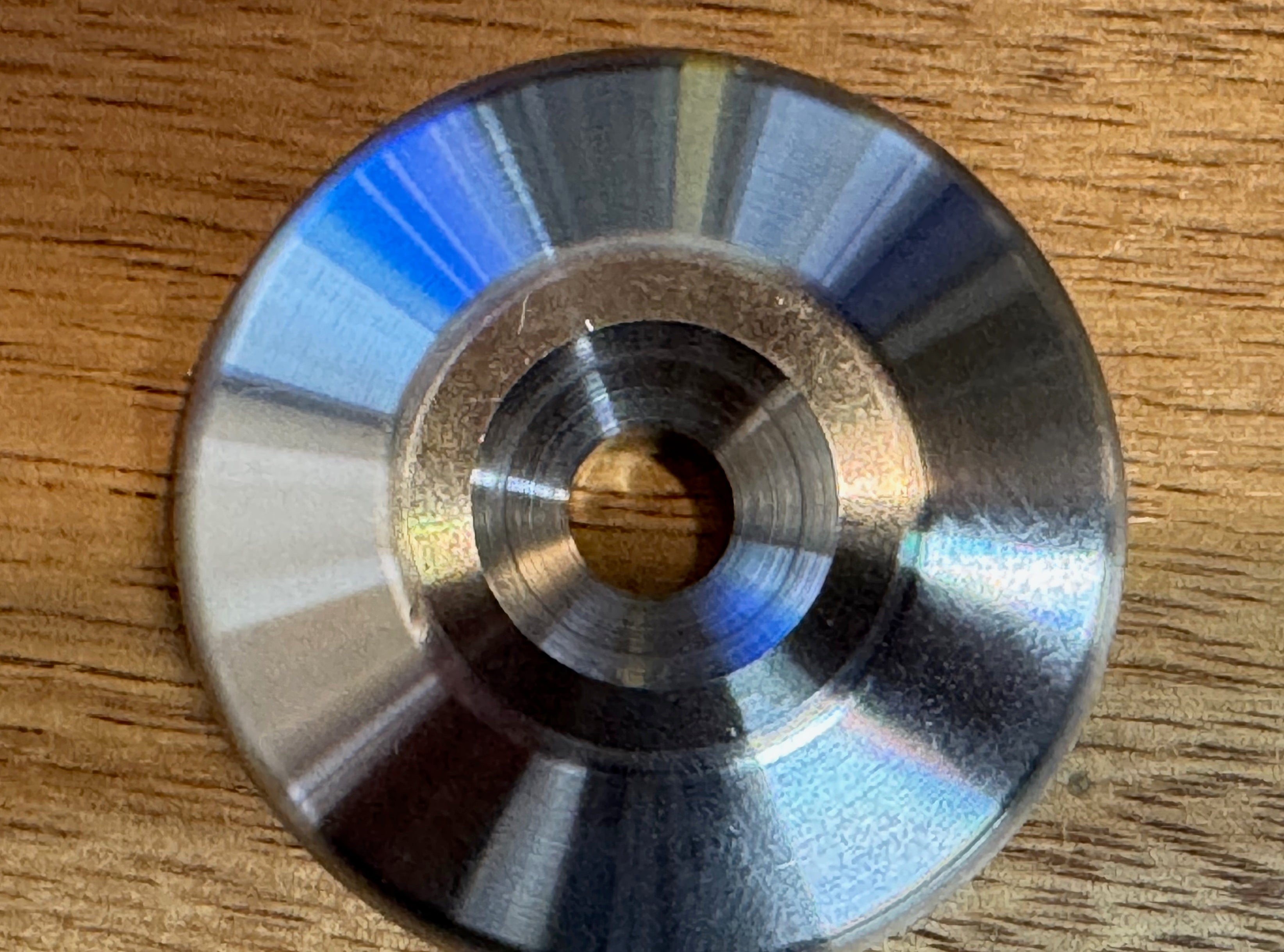EXTSW BEVELED .257” ID x 1.490" OD x 3/8" Thick 316 Stainless Countersunk Washer