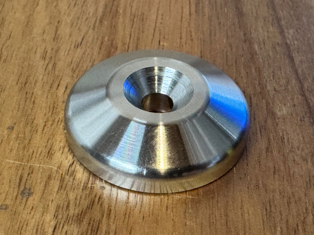 EXTSW BEVELED .257” ID x 1.490" OD x 3/8" Thick 316 Stainless Countersunk Washer