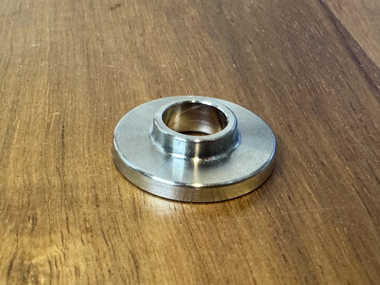 EXTSW  .383” ID x .990" OD x 1/4” thick Stepped 1/2 x 1/8" 304 Stainless Washer