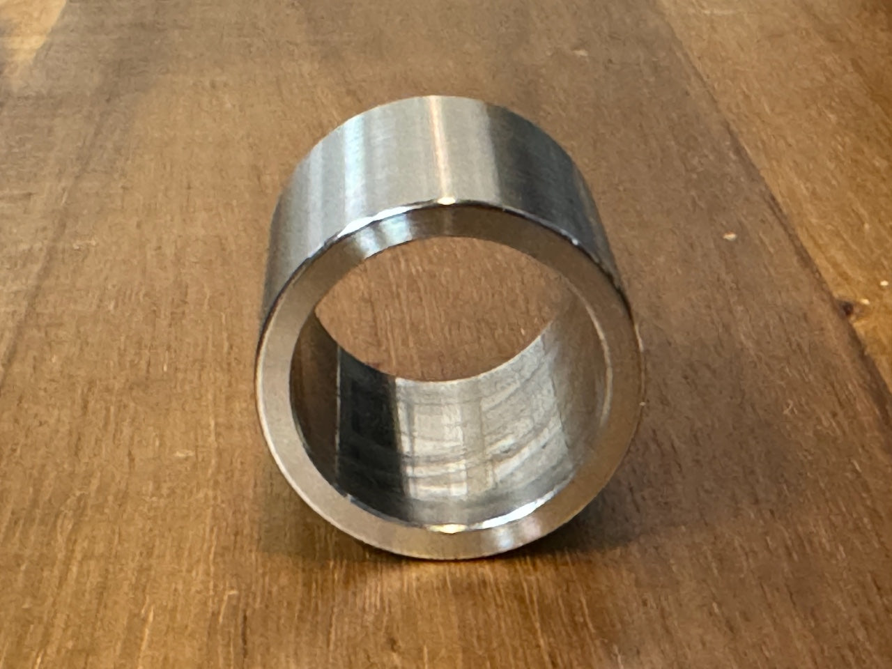 EXTSW 25.1 mm ID x 1.240" OD x 1 1/4” Thick 316 Stainless Spacer