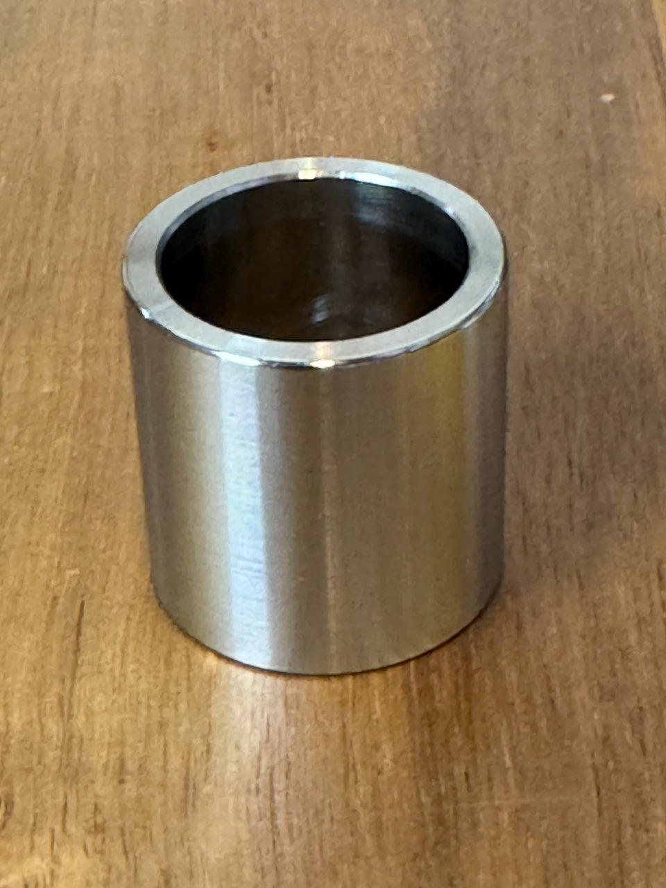 EXTSW 25.1 mm ID x 1.240" OD x 1 1/4” Thick 316 Stainless Spacer