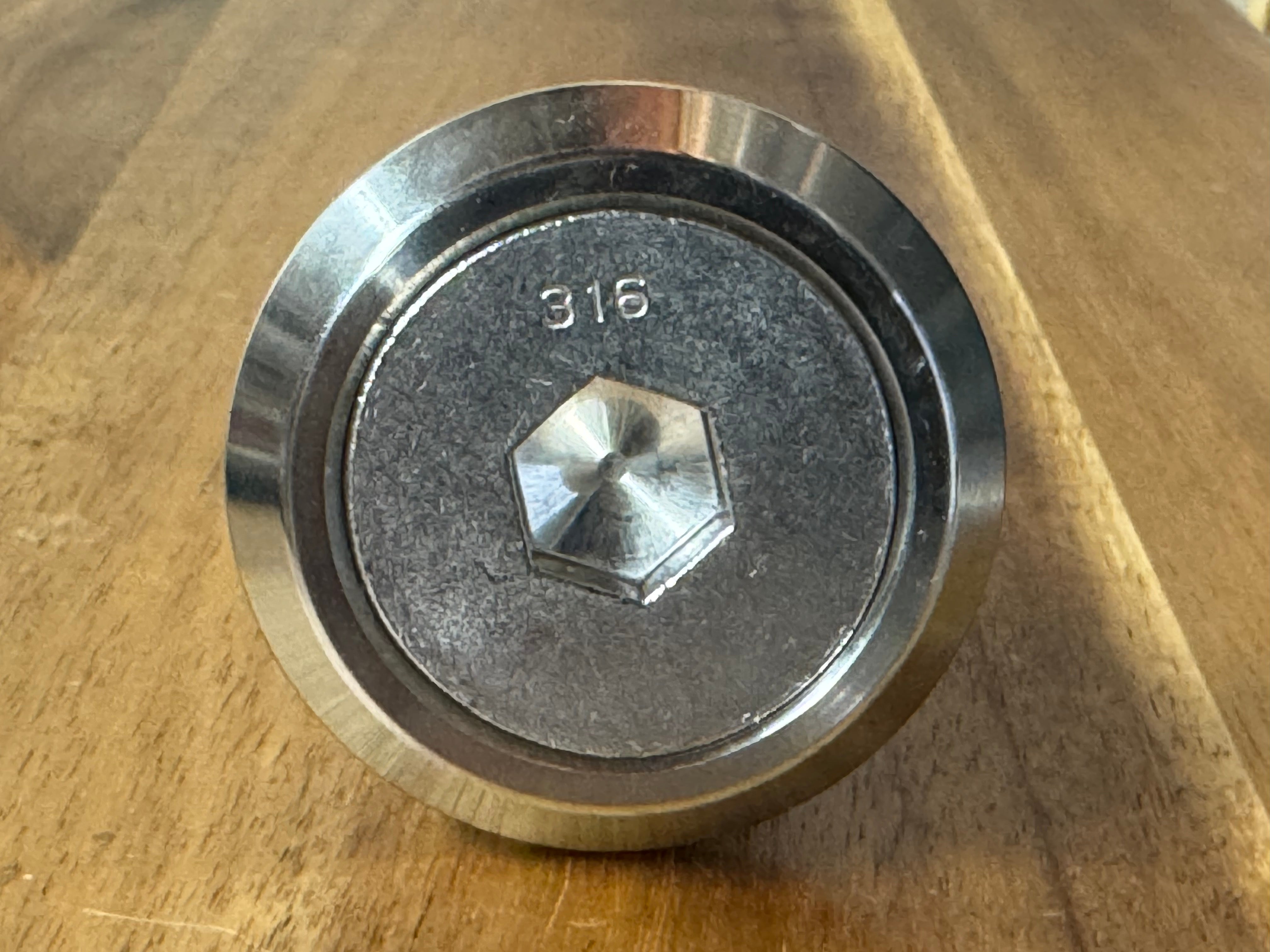 EXTSW BEVELED  COUNTERSUNK 3/4" FHCS " ID x 1.990" OD x 5/16" Thick 316 Stainless Washers