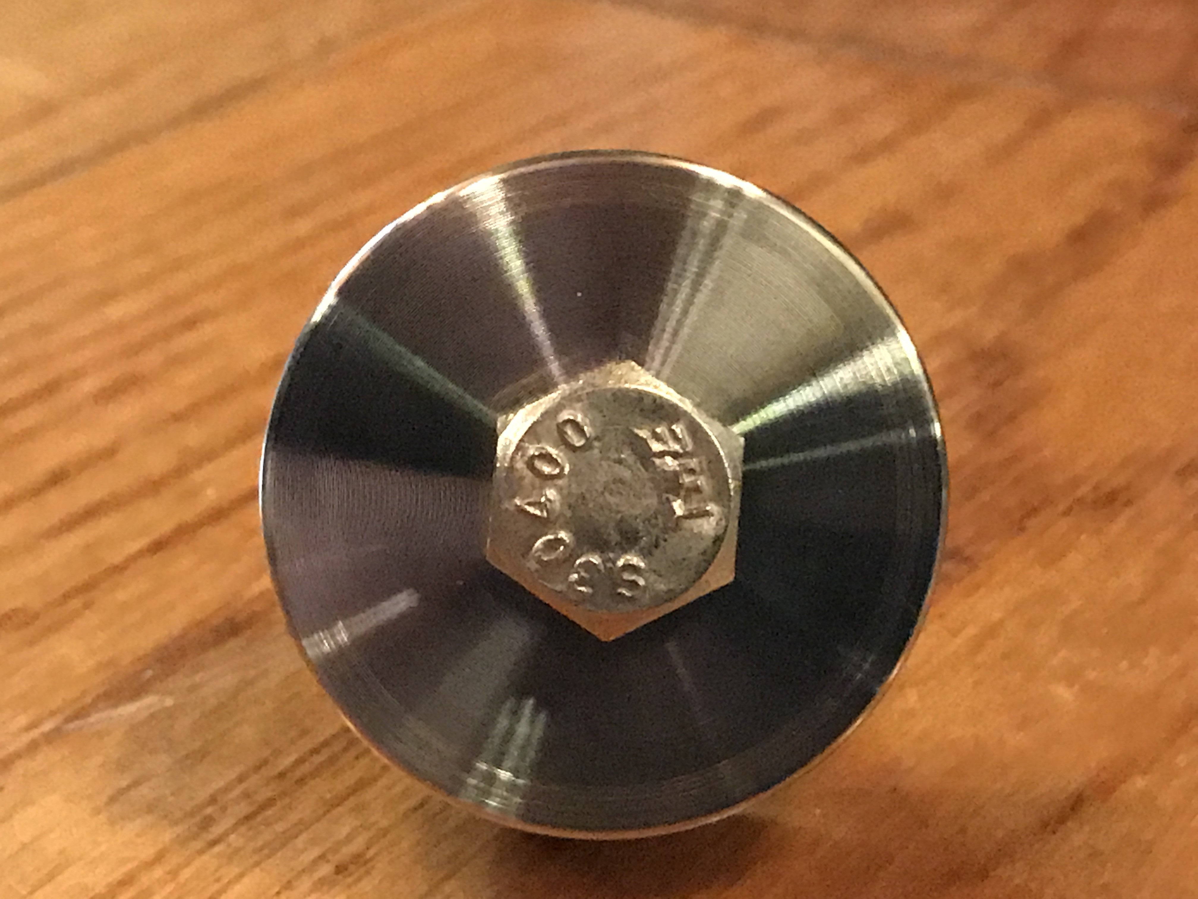 EXTSW .257” ID x  1.240" OD x 5/8” Long 316 Stainless Spacer
