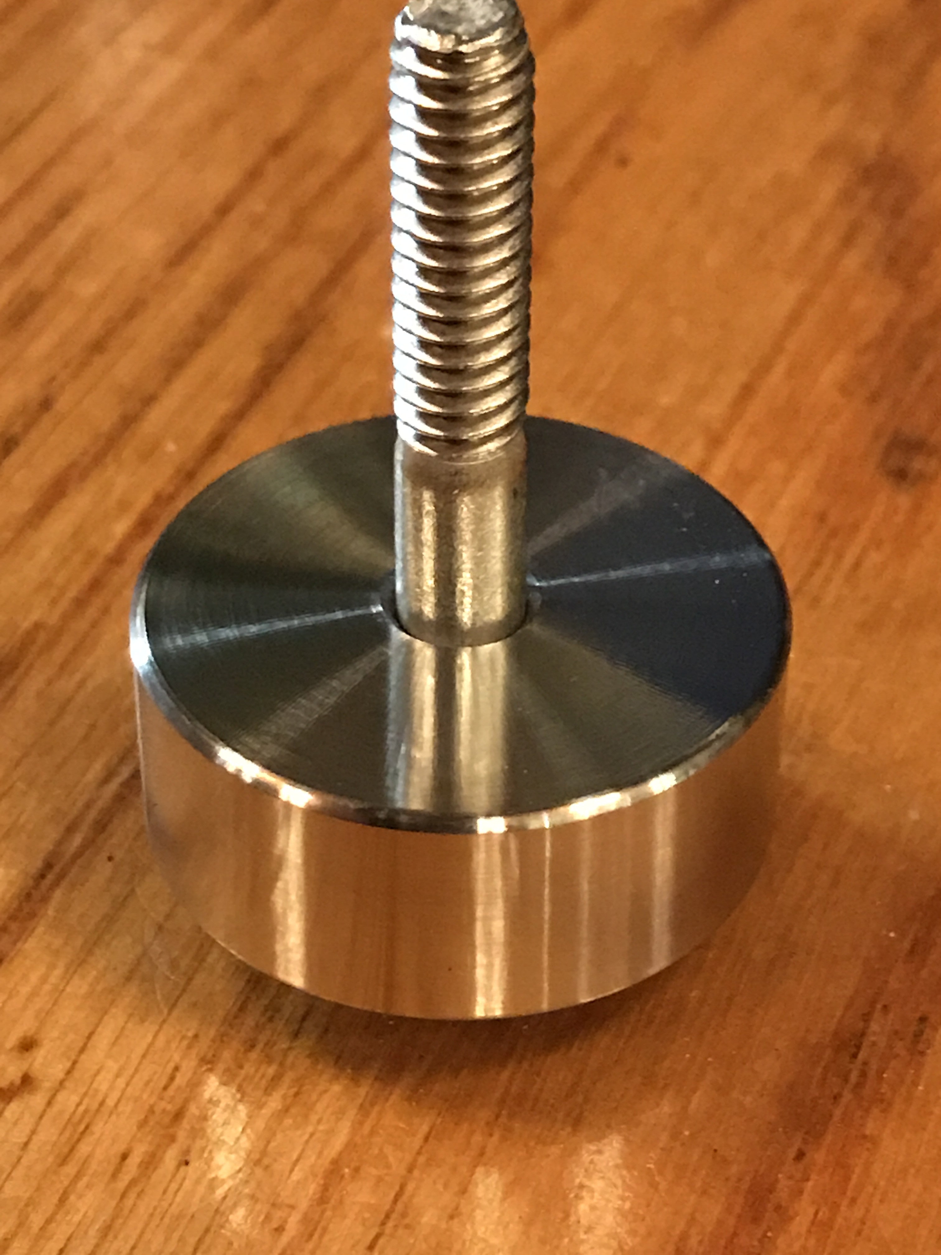 EXTSW .257” ID x  1.240" OD x 5/8” Long 316 Stainless Spacer