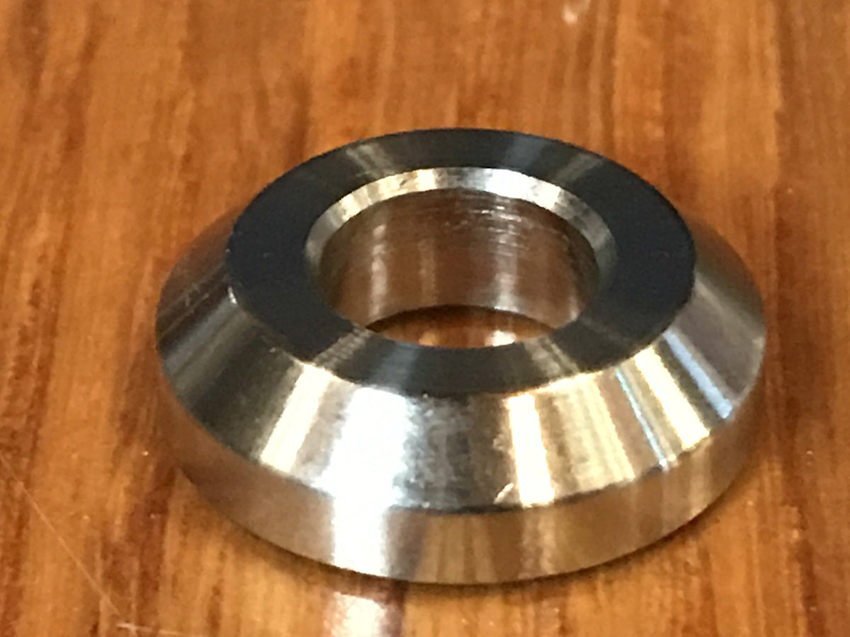 extsw 3/8” ID x 7/8” OD x 1/4” thick beveled 316 stainless washer