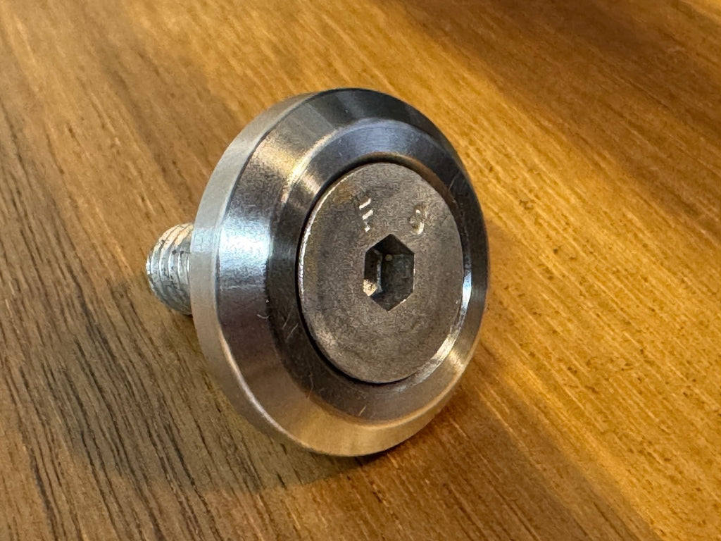 EXTSW BEVELED .383” ID x 1.240" OD x .272" Thick 316 SS Countersunk Washer