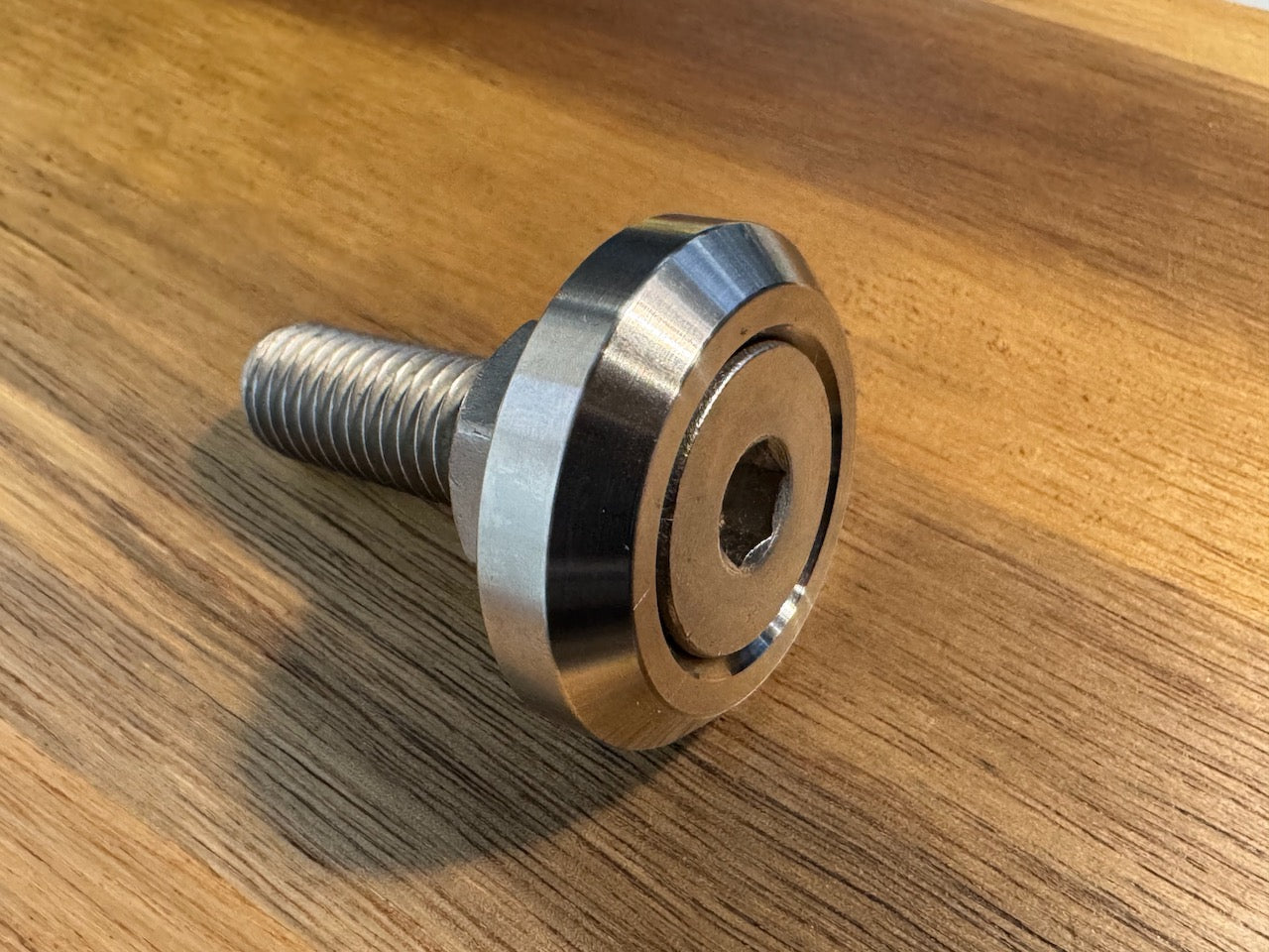 EXTSW BEVELED .507" ID x 1.490" OD x 3/8" Thick 316 SS Countersunk Washer