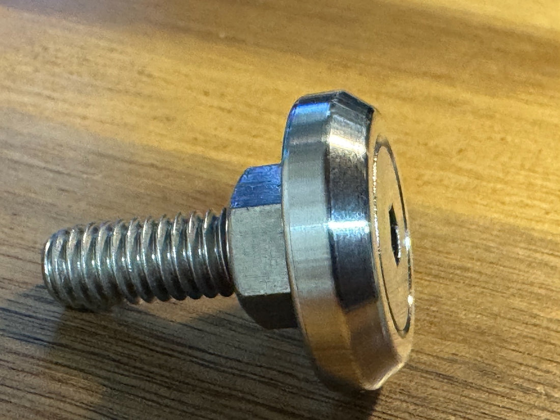 EXTSW BEVELED .323” ID x .990" OD x .250" Thick 316 SS Countersunk Washer
