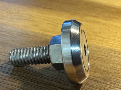 EXTSW BEVELED .323” ID x .990" OD x .250" Thick 316 SS Countersunk Washer
